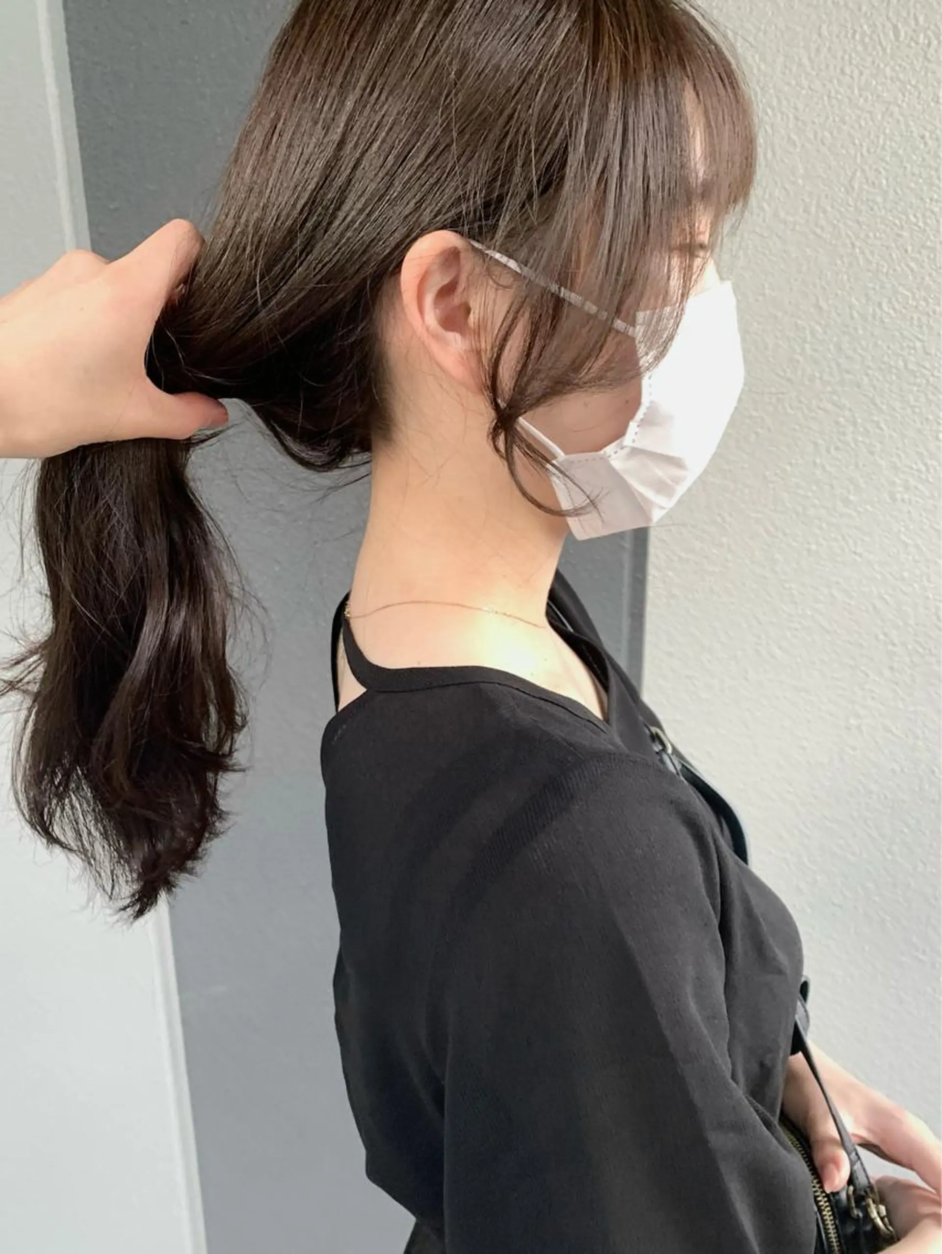 ロング カラー 韓国風ヘア 樫原裕二 /副店長のヘアスタイル