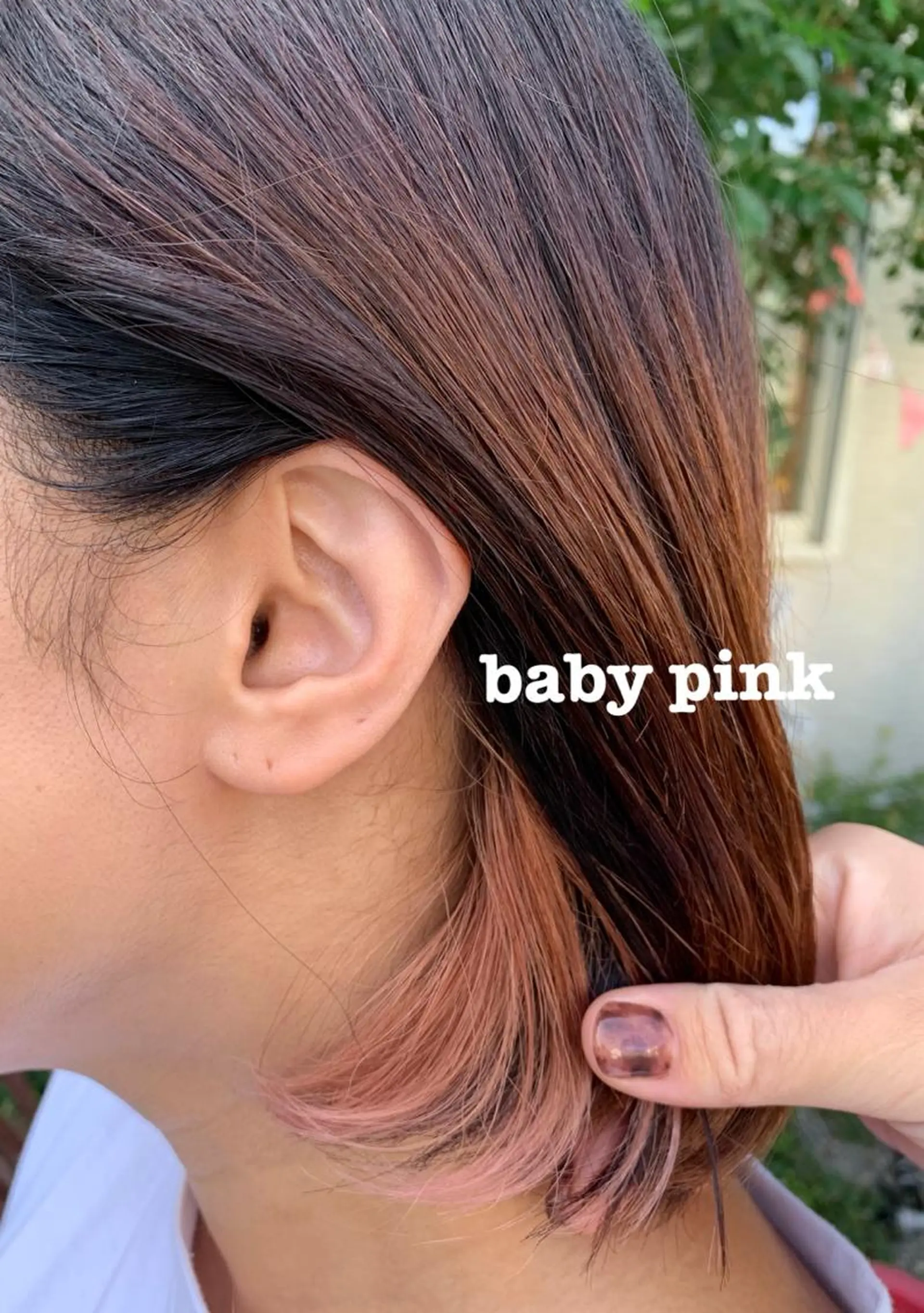 カラー インナーカラー hair saloon flamingo所属・宮野 桃花のヘアスタイル