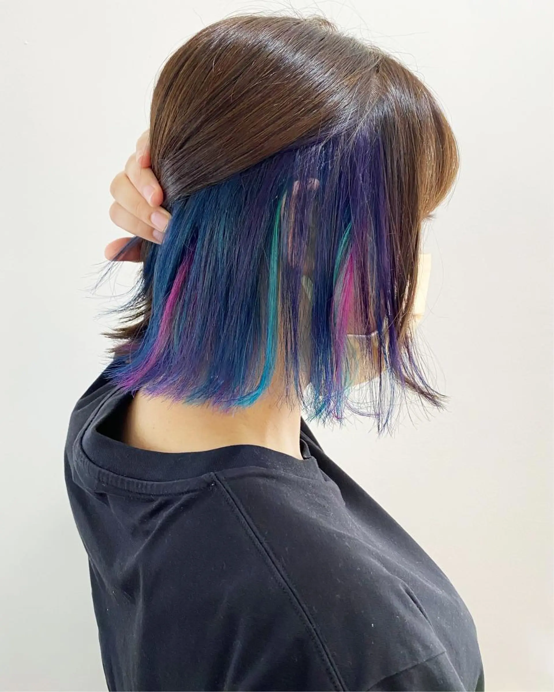 ショート カラー ブリーチ インナーカラー カット ヘアカラー トリートメント フラム所属・WATANABE MISAKIのヘアスタイル