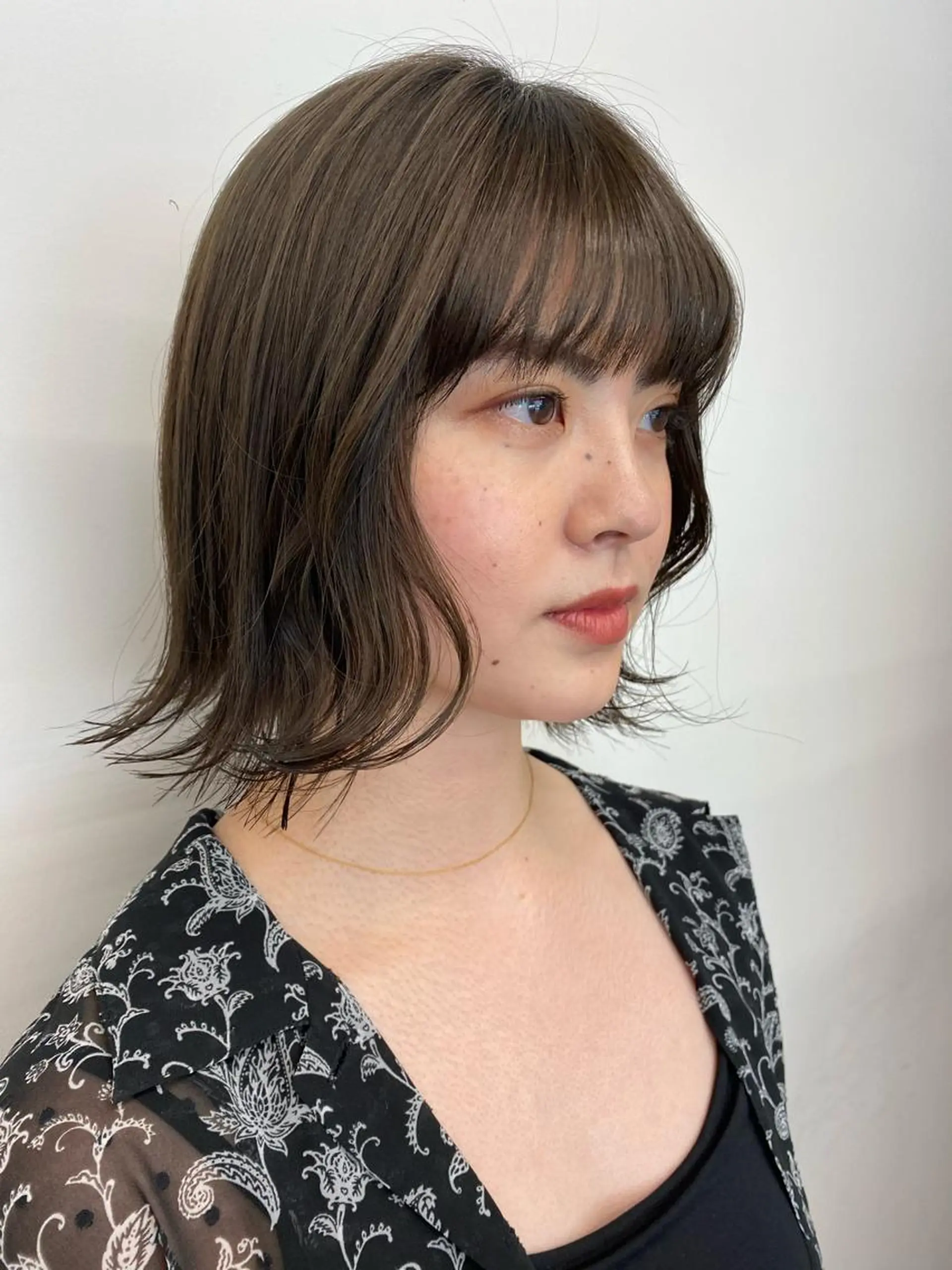 ショート カラー ショートボブ オリーブカラー ボブ ショートヘア eight  shinjuku所属・海外ヘア スタイルRIOのヘアスタイル