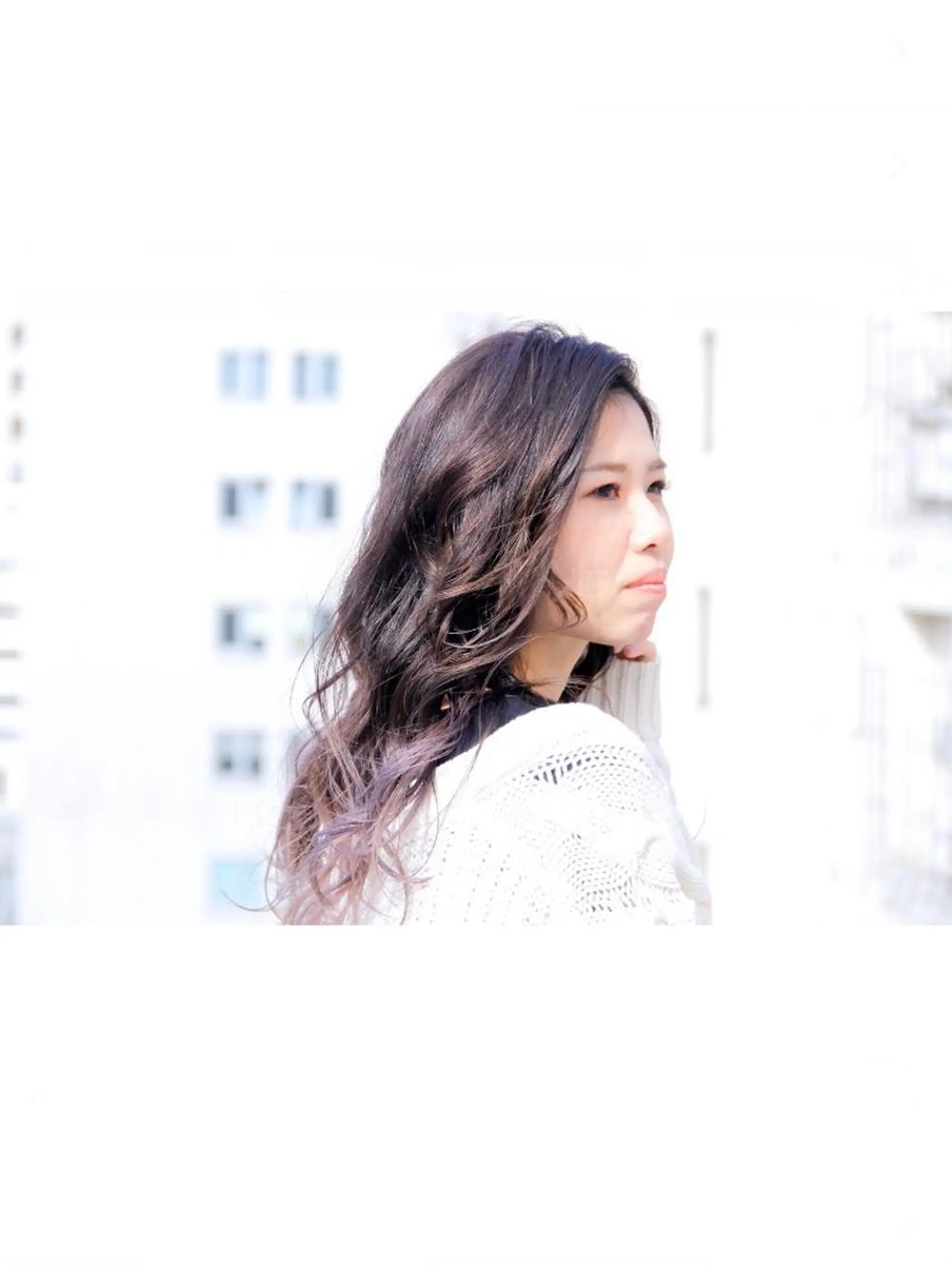 ロング カラー グラデーションカラー 神 .のヘアスタイル