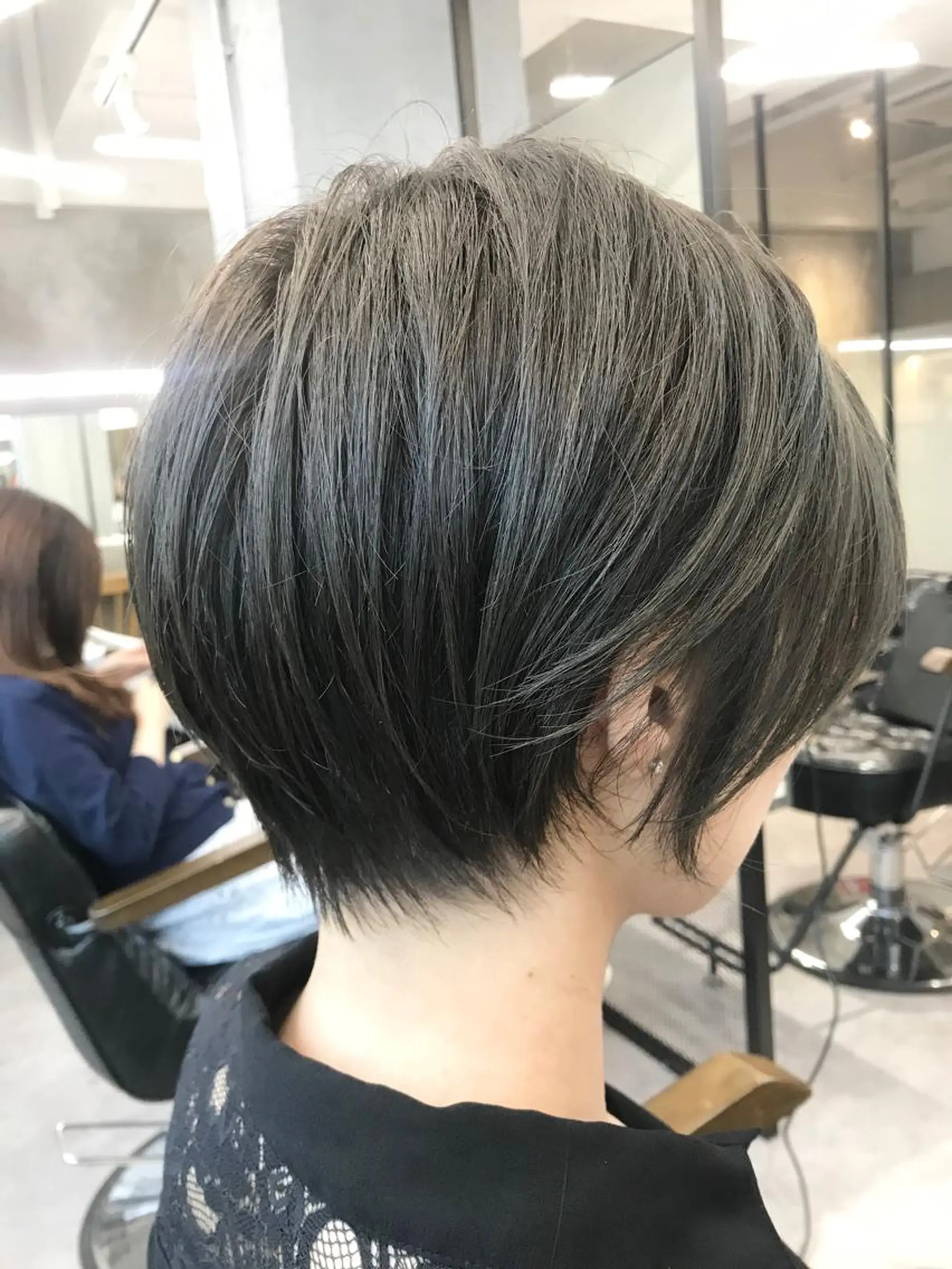 ショート ショートボブ ボブ ショートヘア 色気レイヤー& ショートはお任せ🌟のヘアスタイル