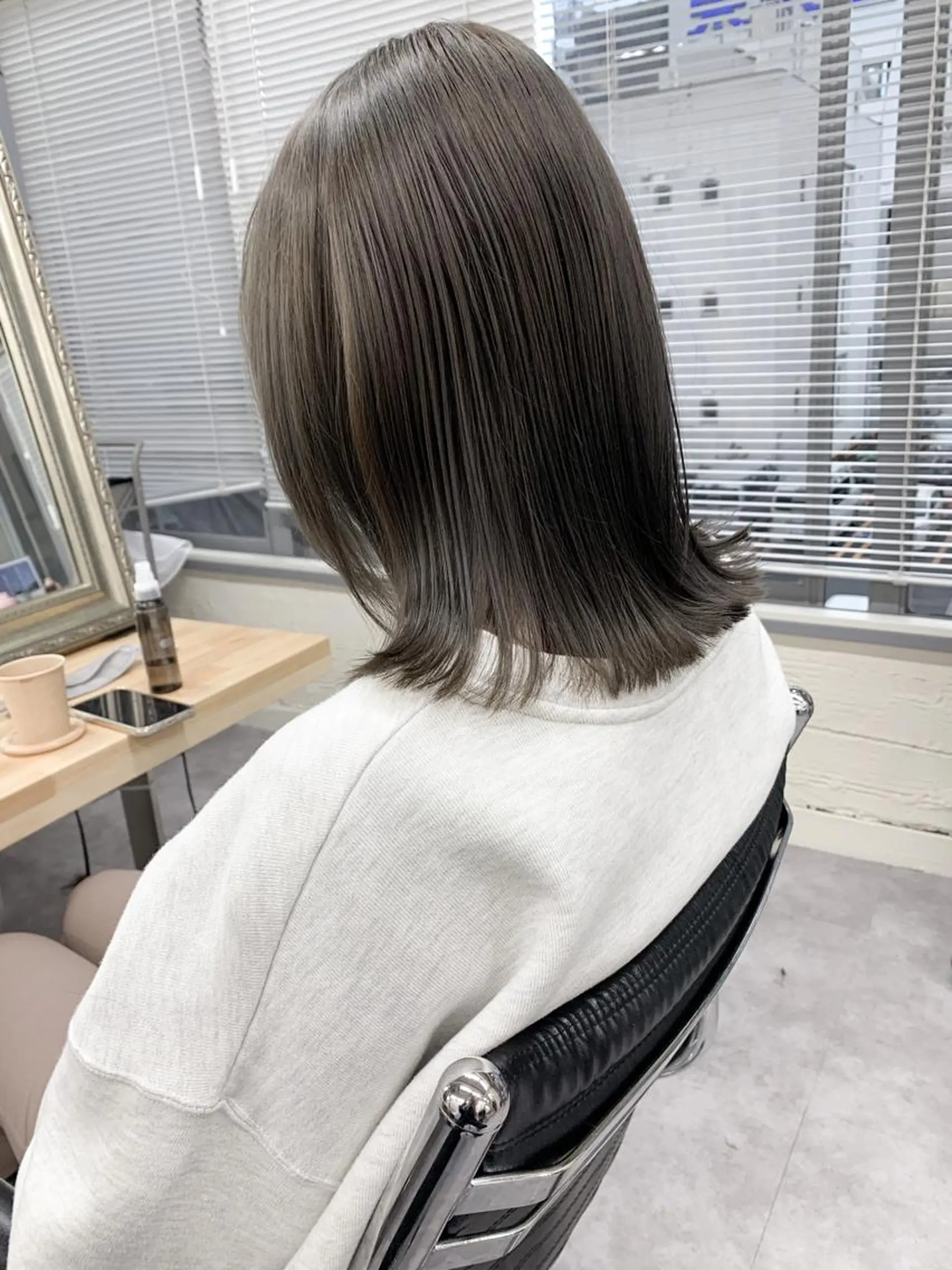 カラー ヘアカラー トリートメント 縮毛矯正モデル募集 RIKOのヘアスタイル