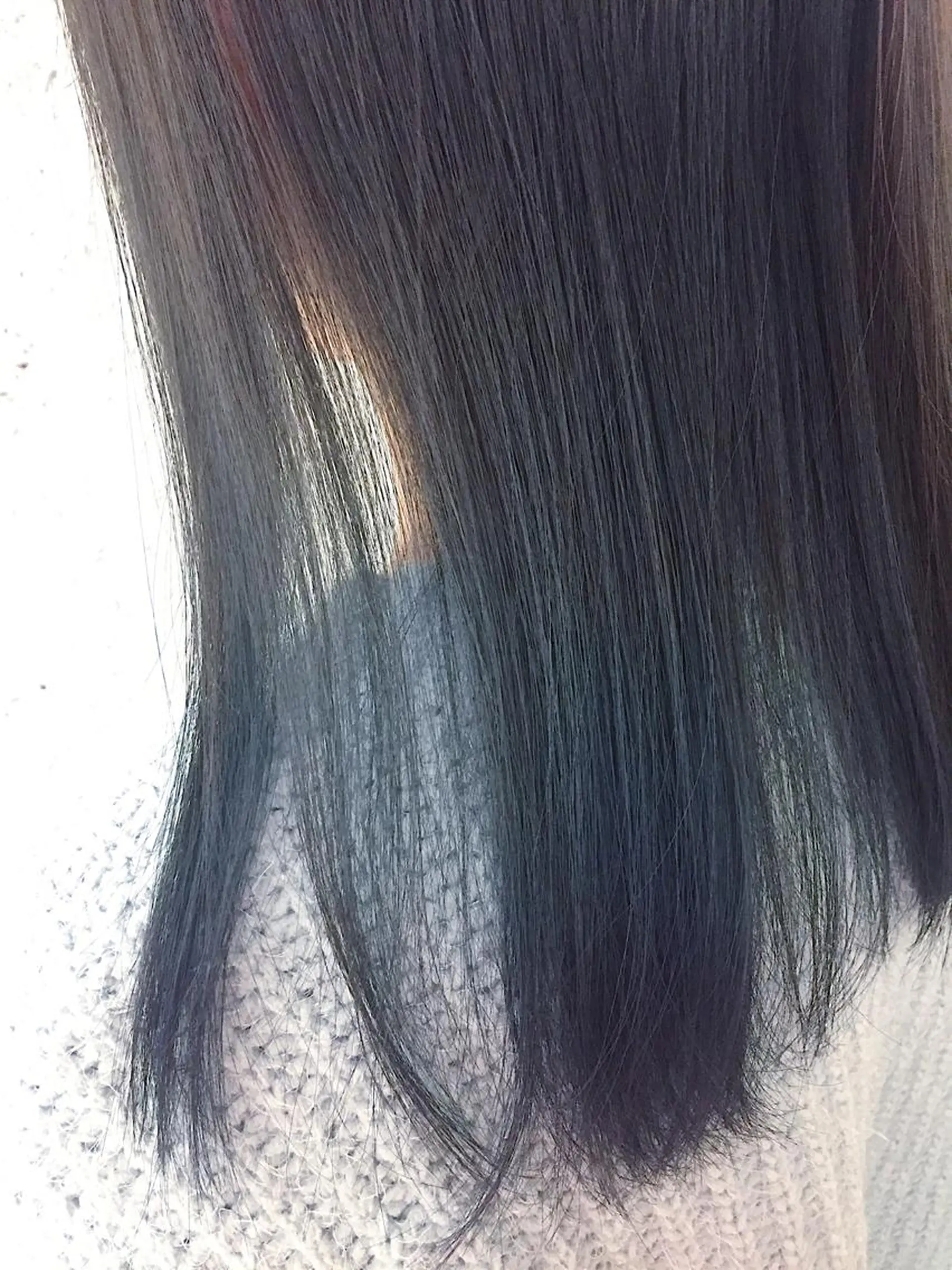 ミディアム カラー ヘアアレンジ アディクシーカラー アッシュ バレイヤージュ ベージュカラー 黒髪 ✨ハイクオリティ✨ 山本香也のヘアスタイル