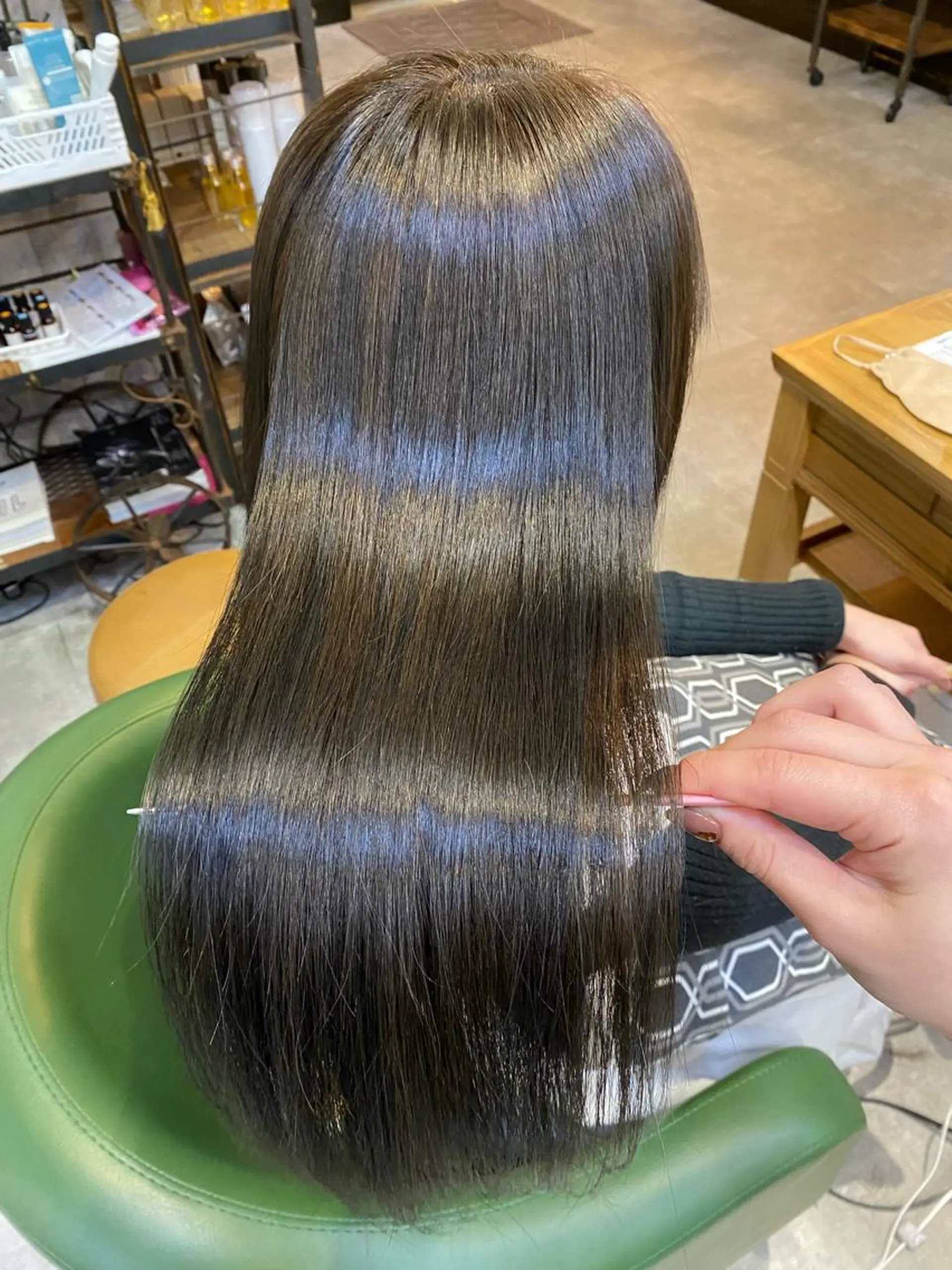 ロング カラー カット 縮毛矯正 トリートメント 【縮毛矯正特化】 kyokaのヘアスタイル