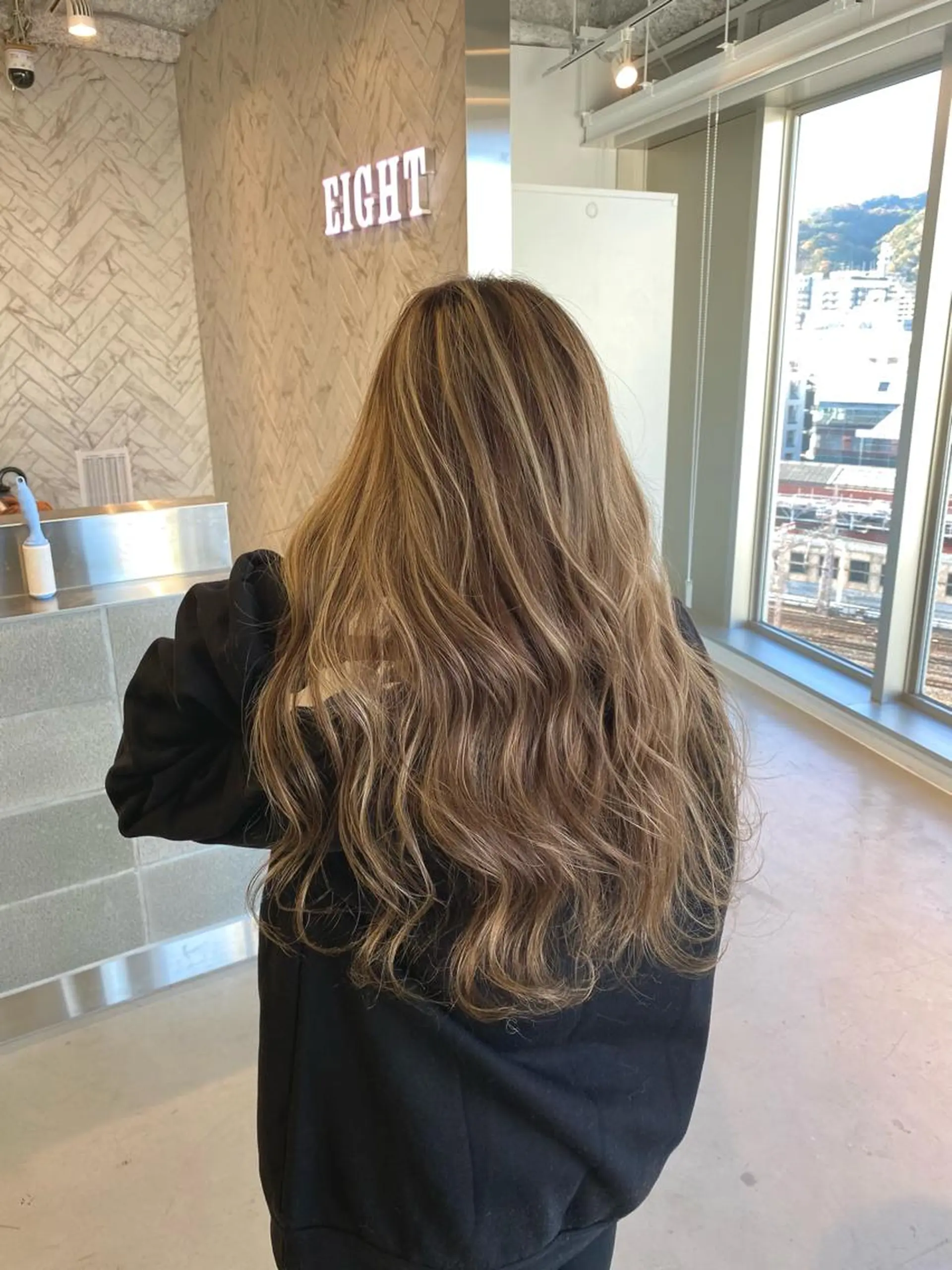 ロング カラー ハイライトカラー ハイライト カット ヘアカラー トリートメント 💎夏葵 ハイライト /デザイン特化のヘアスタイル
