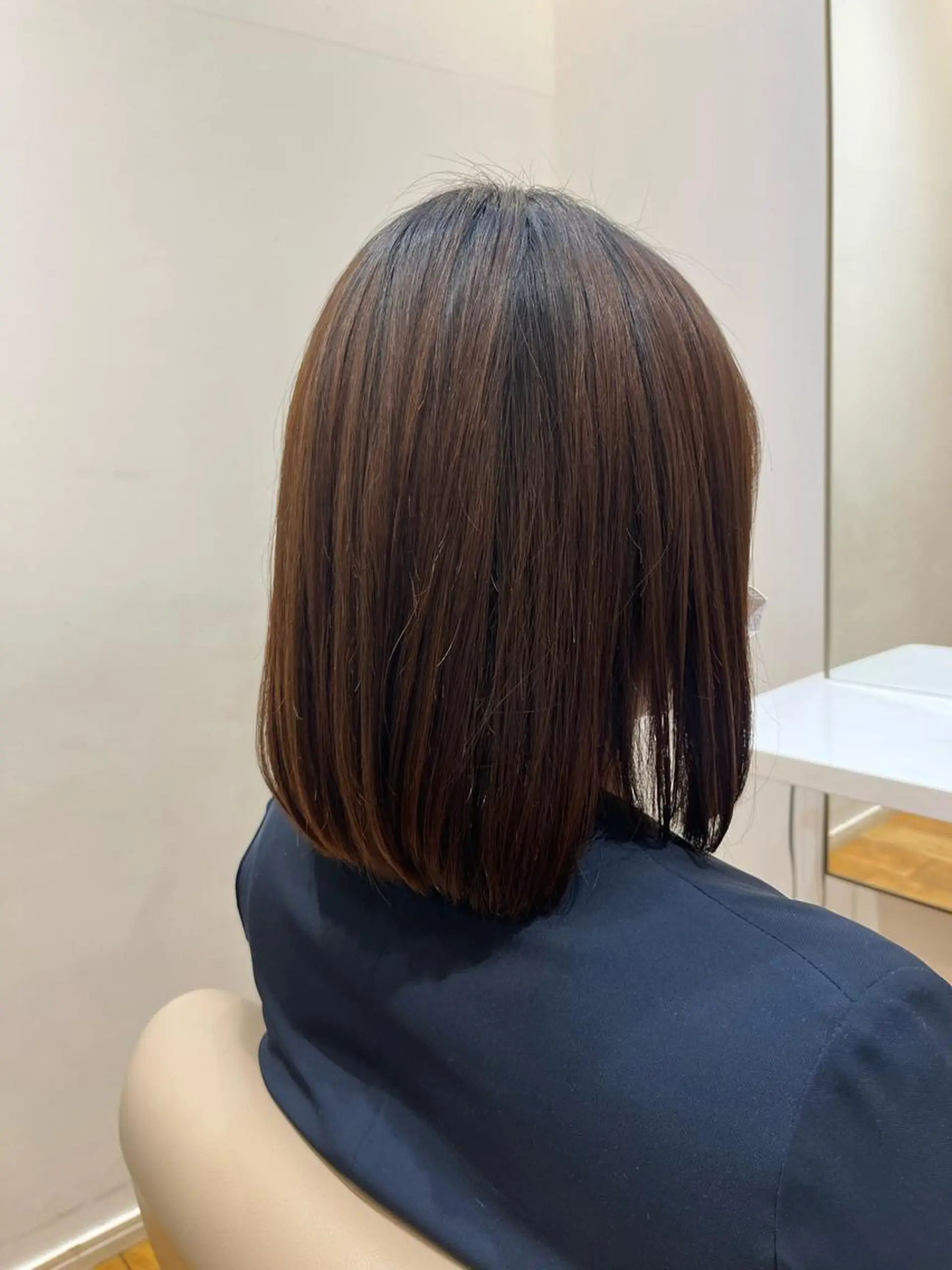 ミディアム パーマ 門崎未依/レイヤー/ メンズカット🪿のヘアスタイル