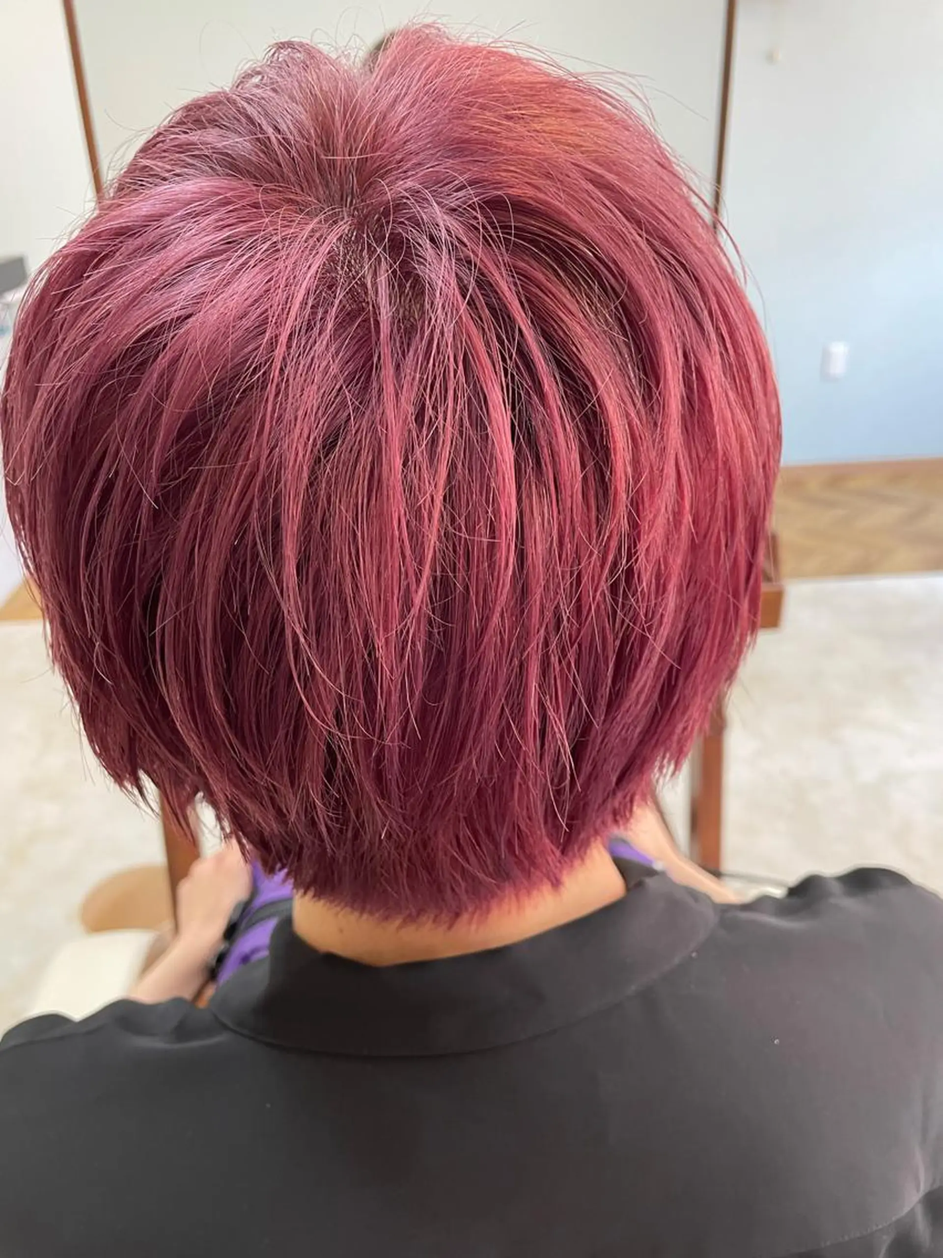 ショート ヘアカラー スタイリスト HIROのヘアスタイル