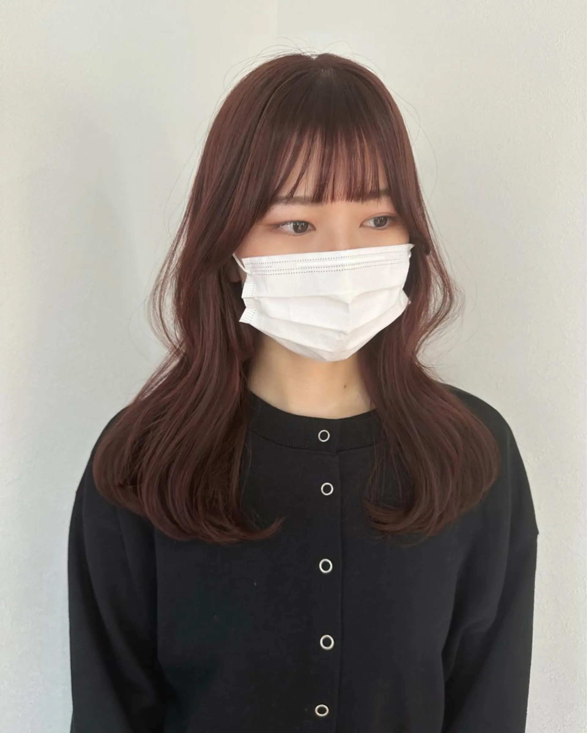 セミロング カラー カット ヘアカラー トリートメント TRENCH　相澤 果歩のヘアスタイル