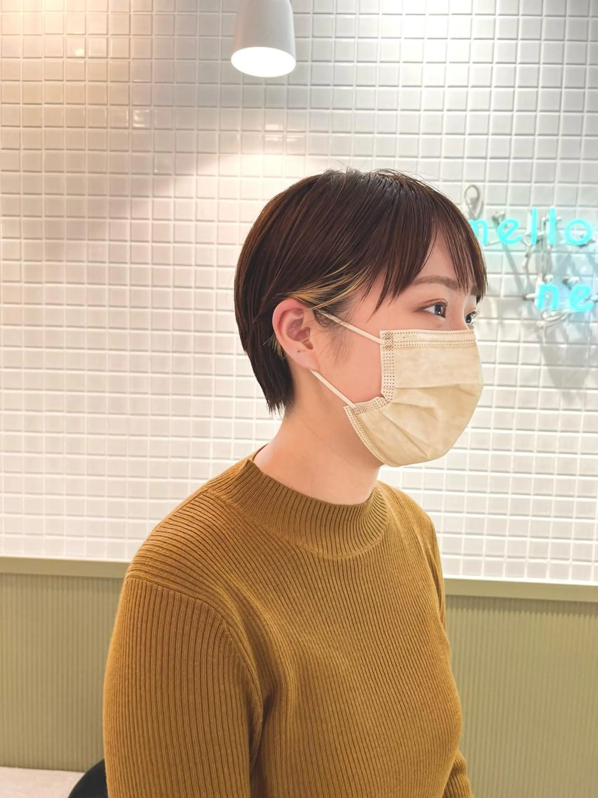 ショート カラー メンズカット /パーマ🍀田畑玖音のヘアスタイル