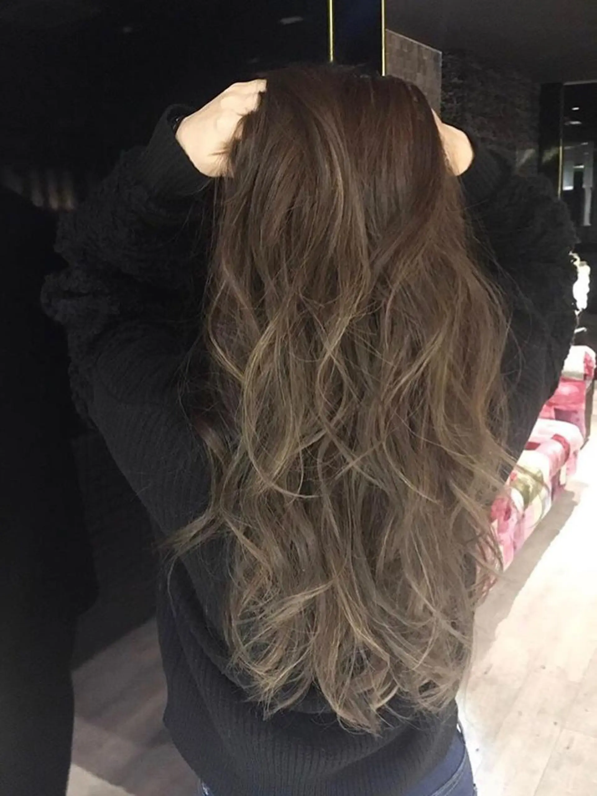 ロング ヘアカラー トリートメント 🌹 AKARI  🌹のヘアスタイル
