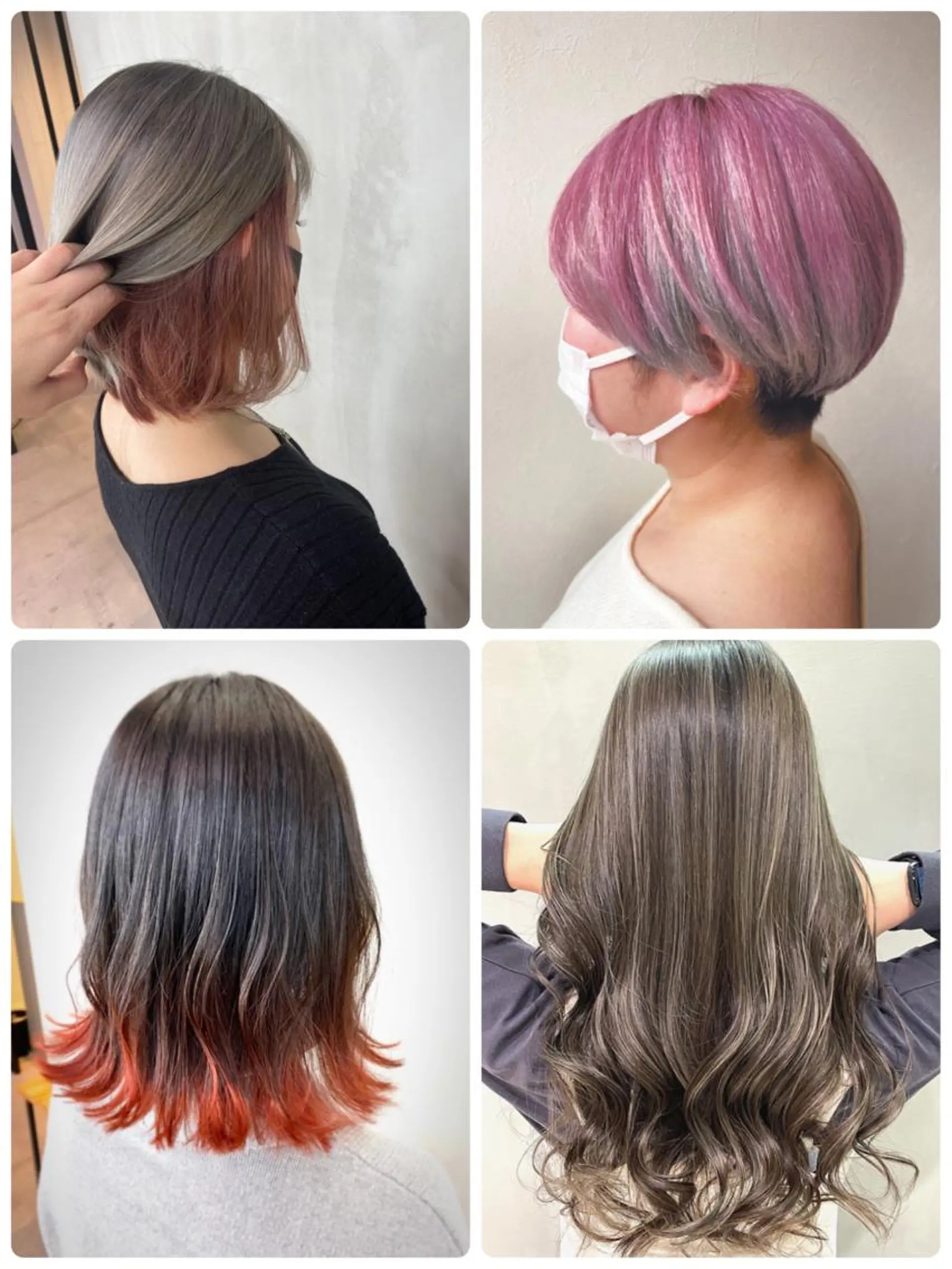 カラー ヘアカラー MUK ムクのヘアスタイル