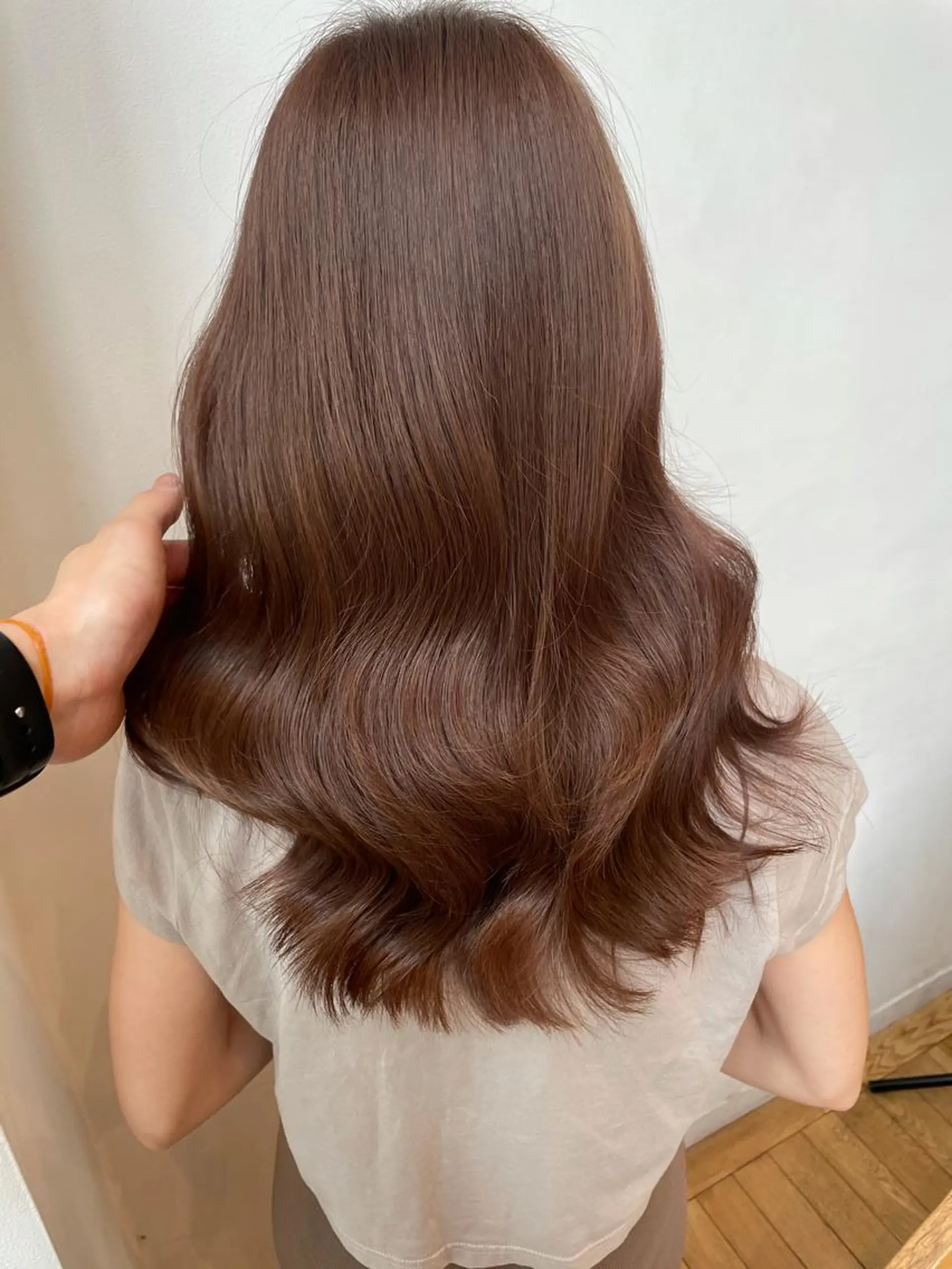 カラー 原田 大希のヘアスタイル