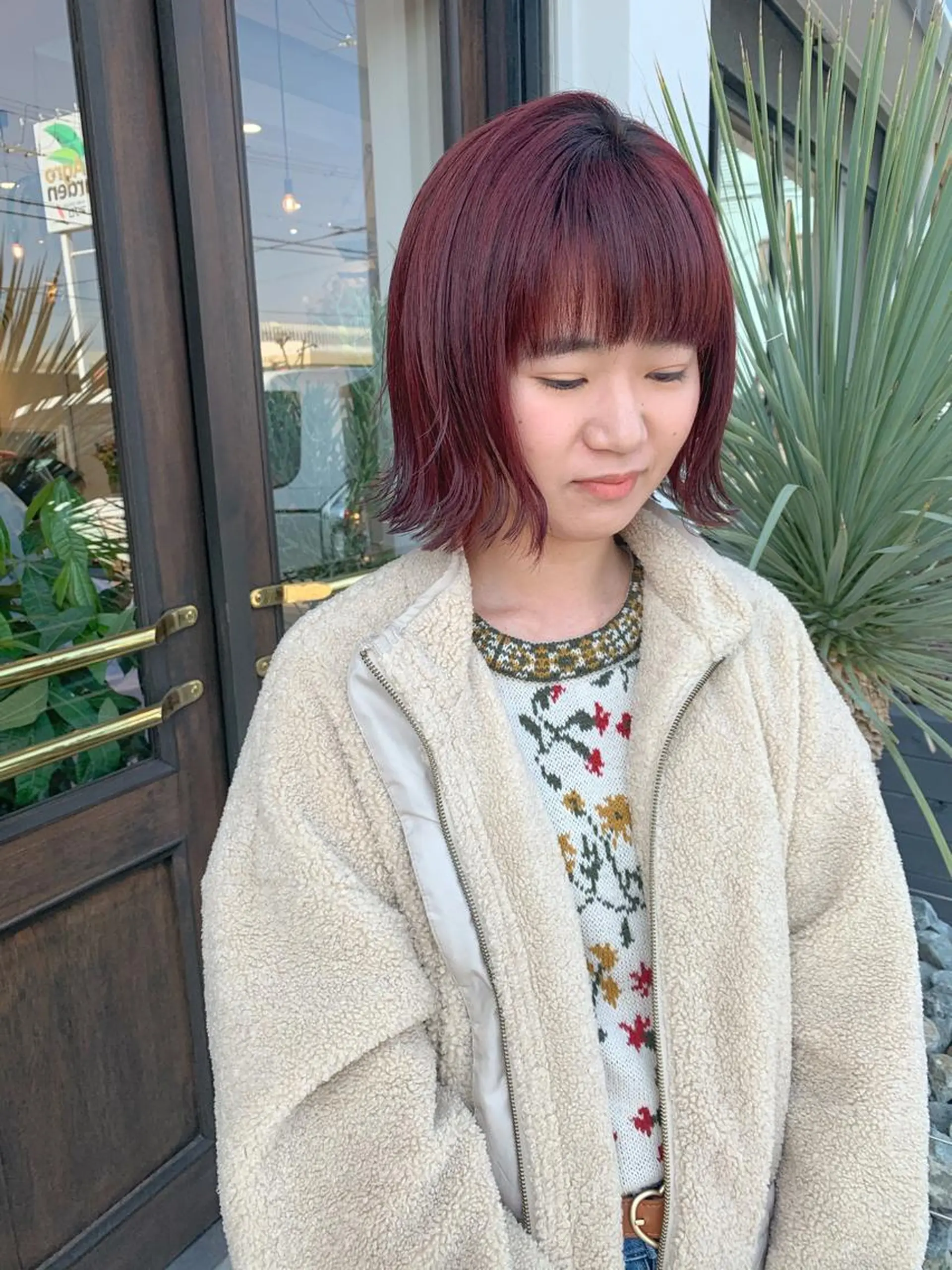 ショート カラー 吉原 由菜のヘアスタイル