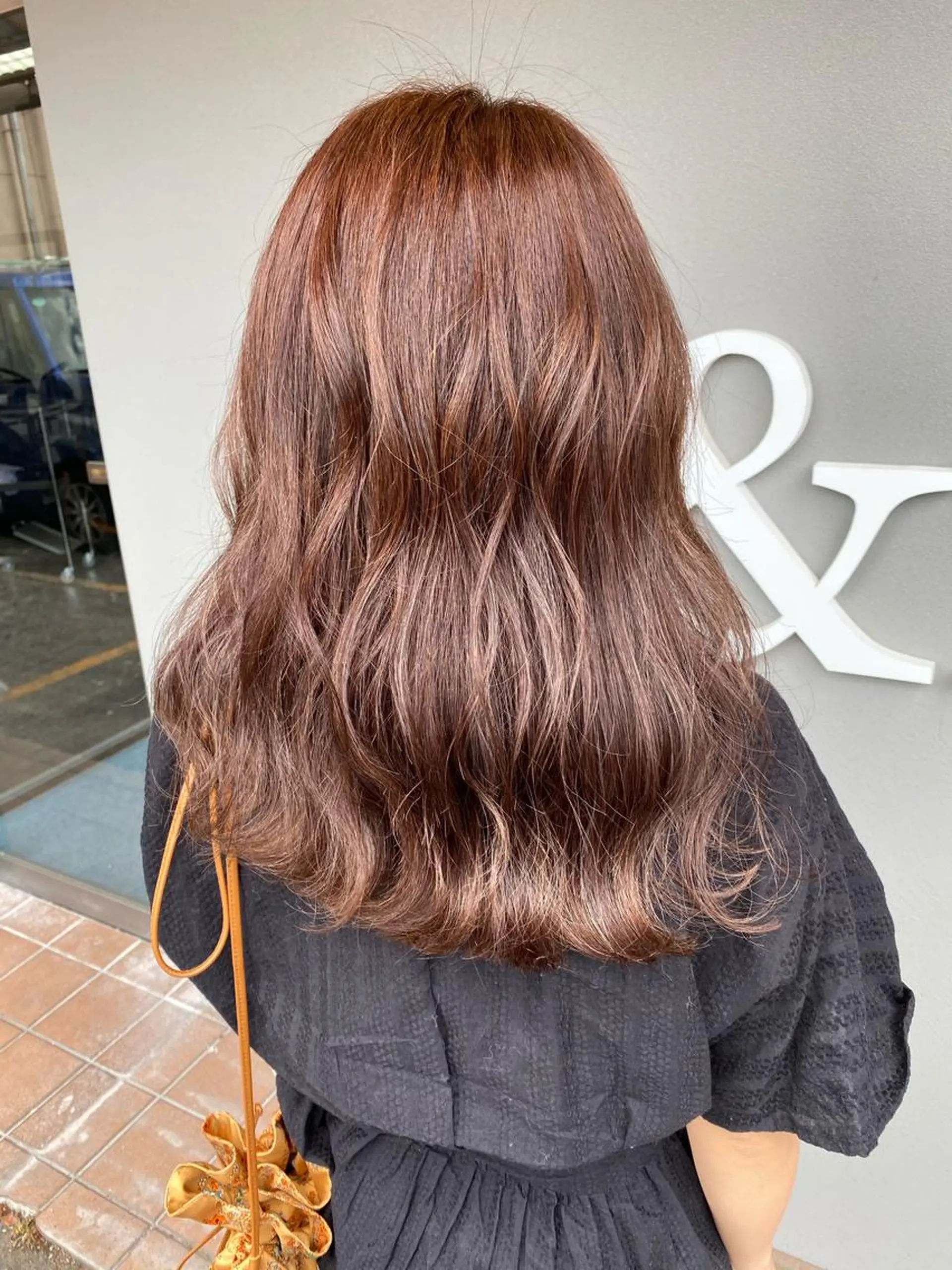 セミロング ヘアカラー トリートメント U&i所属・平田 広大のヘアスタイル