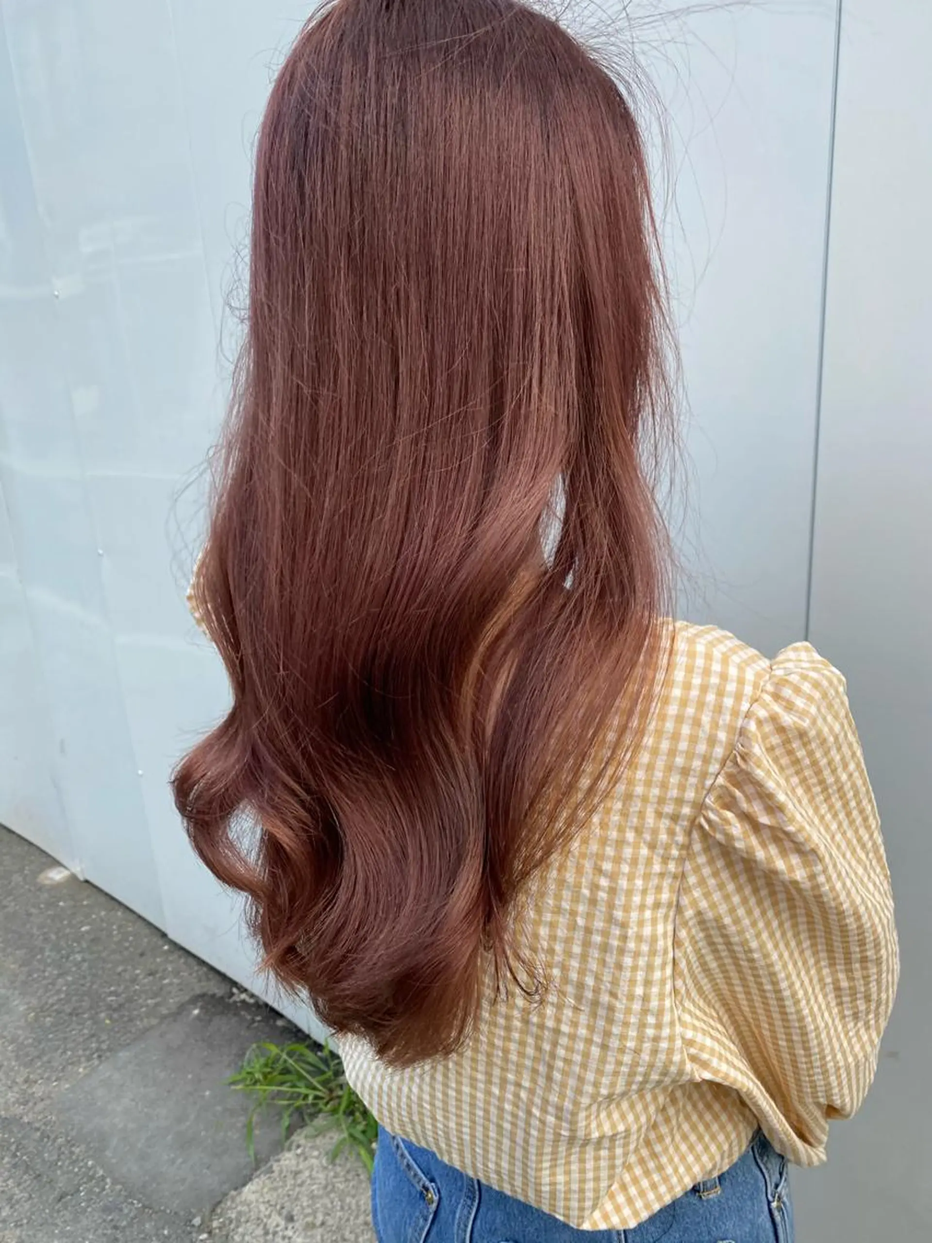 セミロング カラー 韓国ヘア♡レイヤー AYAのヘアスタイル