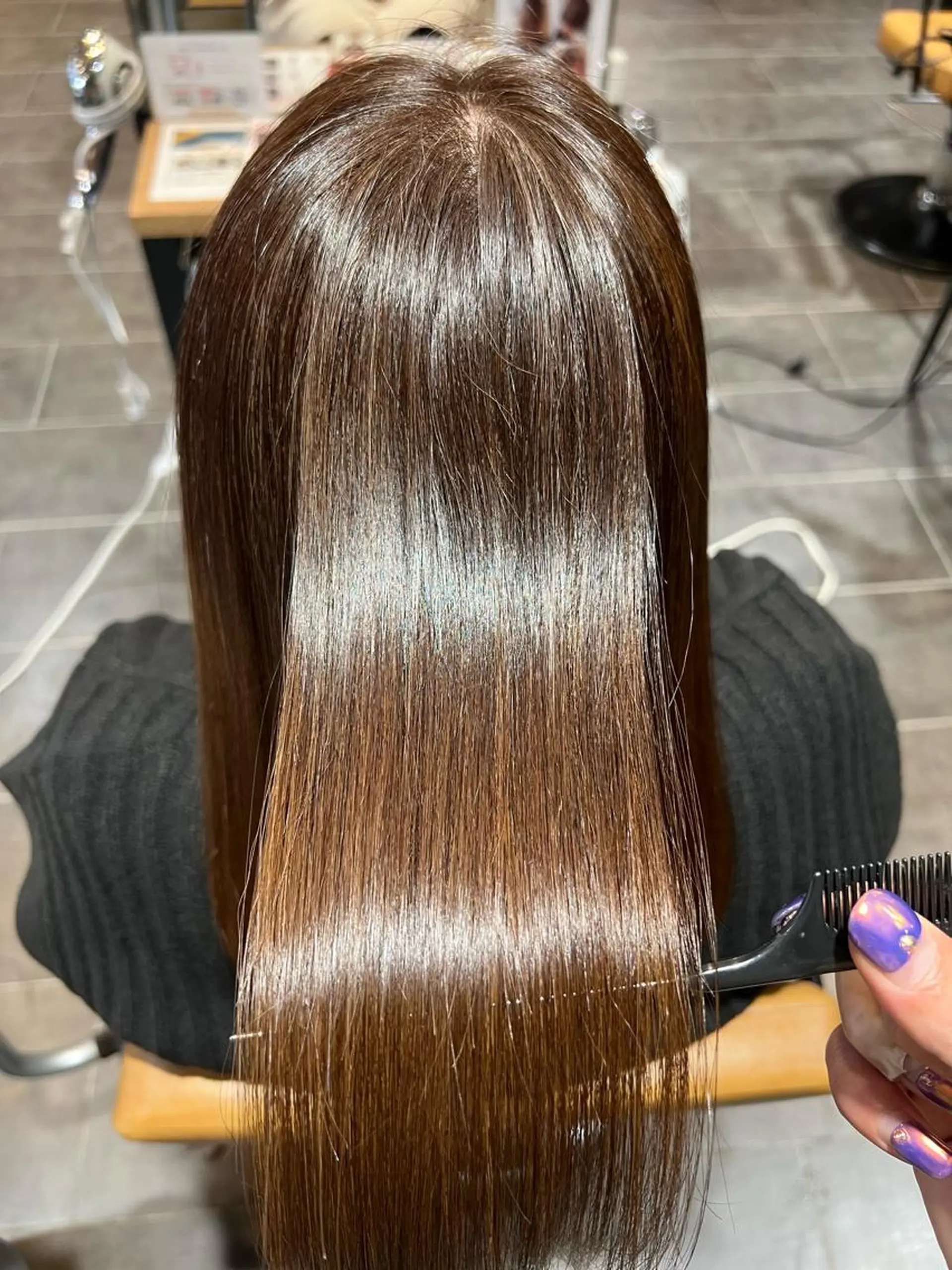 ロング カラー 髪質改善 ツヤ髪の匠 山本晃太のヘアスタイル