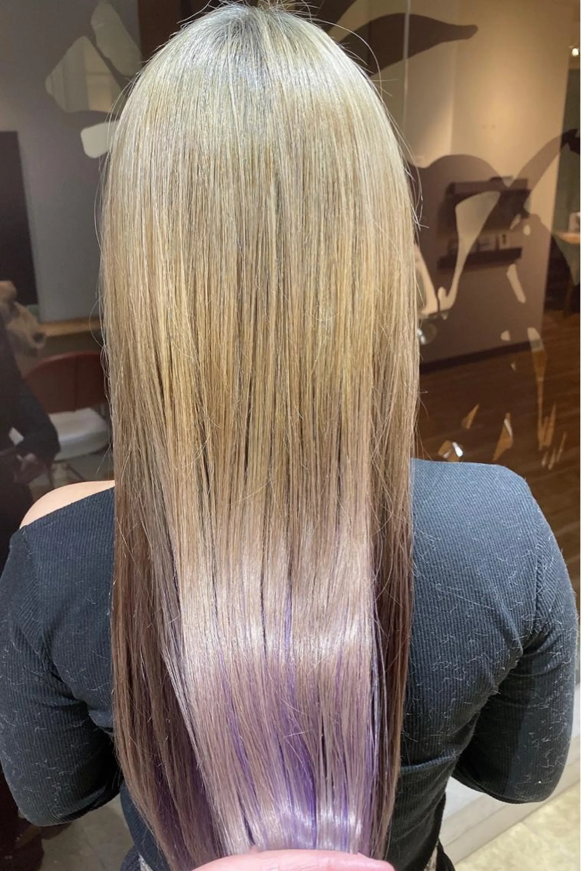 ロング 髪質改善 トリートメント ヘアカラー トリートメント 斉藤 瞳のヘアスタイル