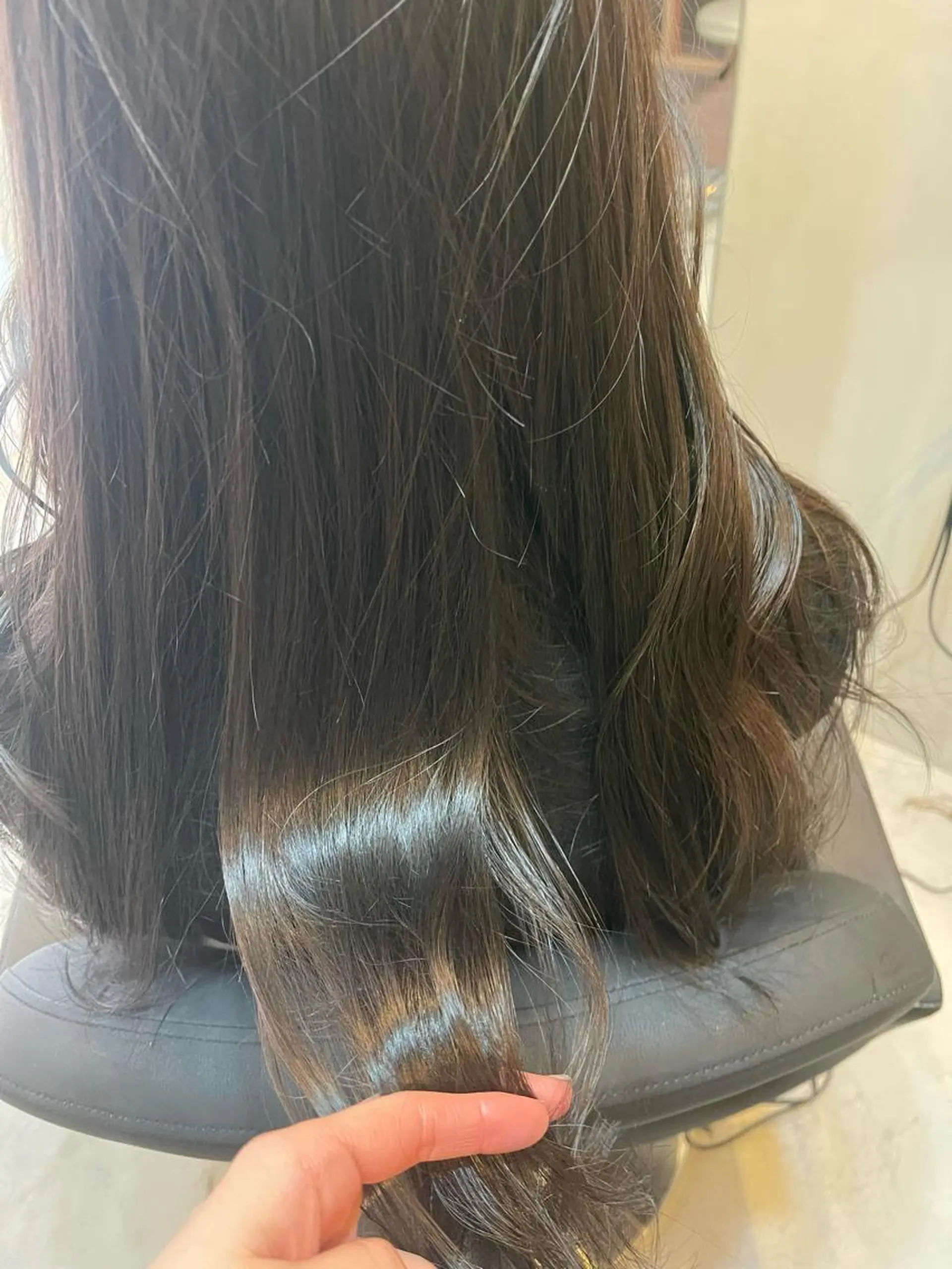 セミロング カット ヘアカラー 韓国 / 中国ヘア 🦋Noniのヘアスタイル