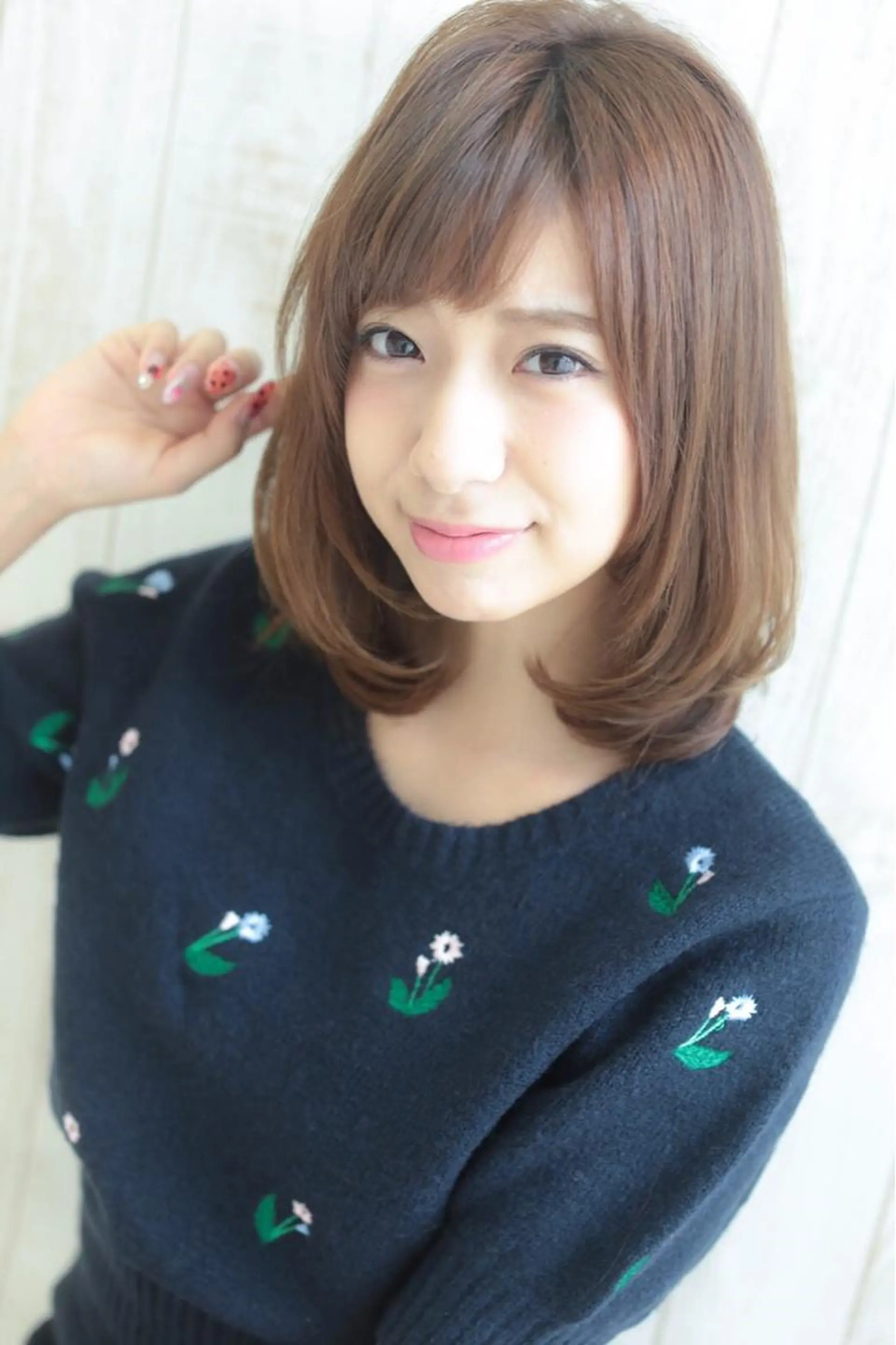 ミディアム トリートメント ◎髪質改善/艶カラー ◎voyageのヘアスタイル