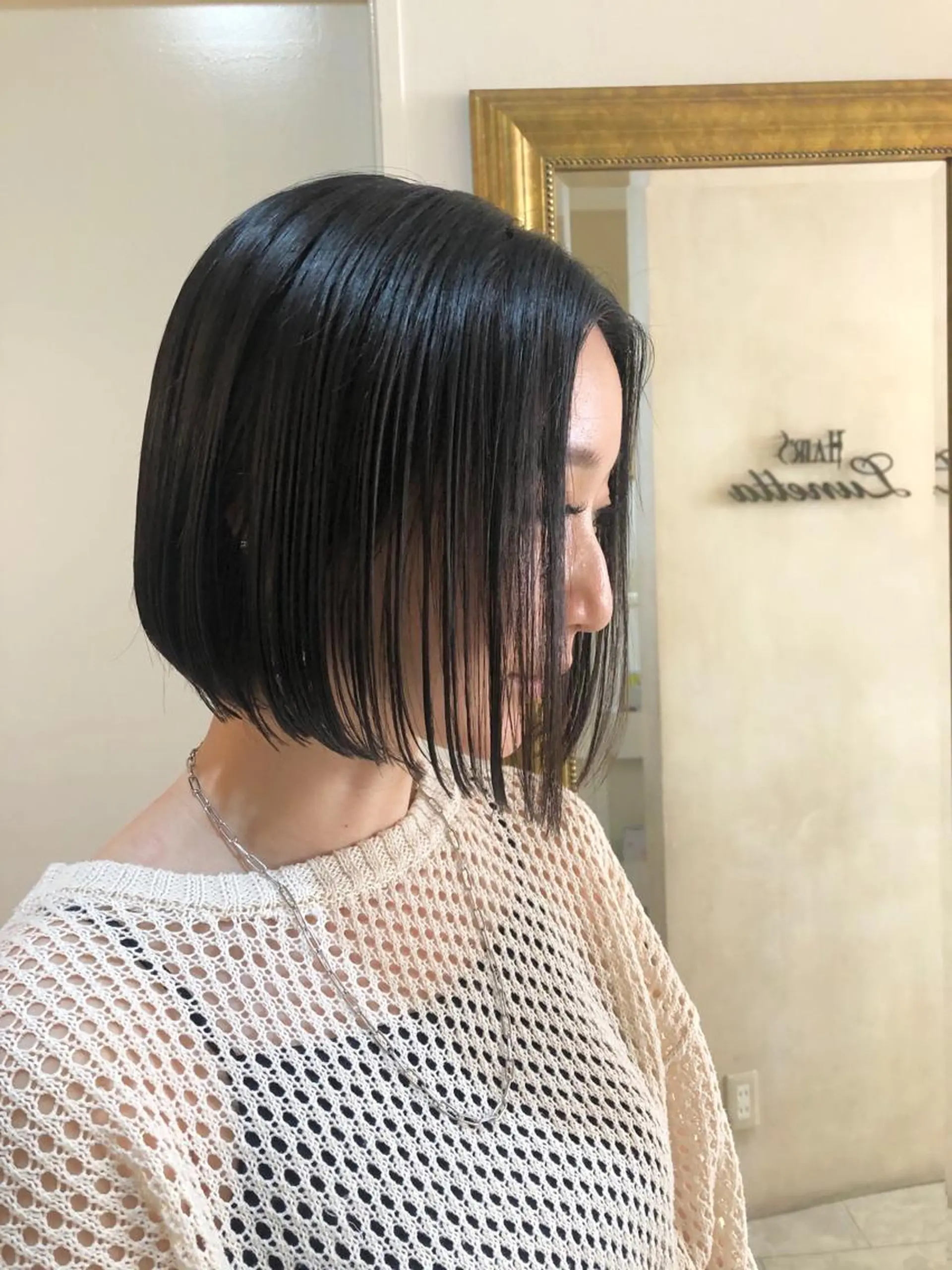 ショート 切りっぱなしボブ ボブ 似合わせカット ショート/パーマ/ カラー/FUKOのヘアスタイル