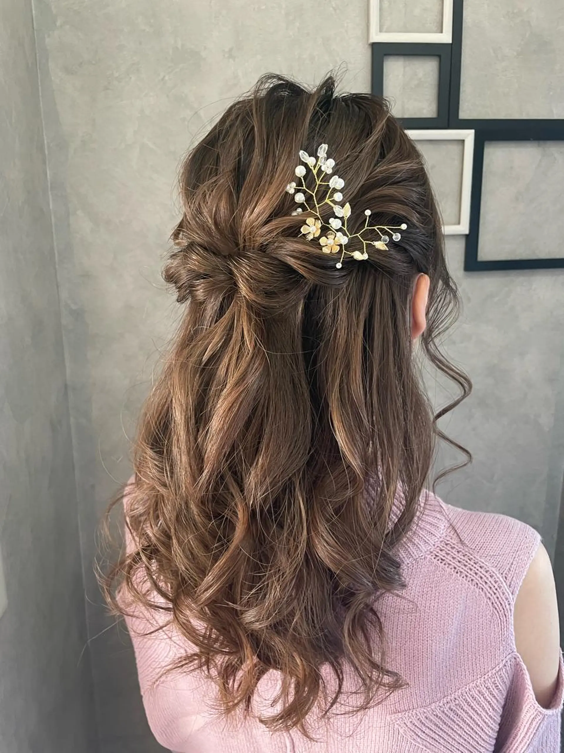 ヘアアレンジ ハーフアップ デート 浴衣 ヘアセット 浴衣・ライブヘア♡ ゆいなのヘアスタイル