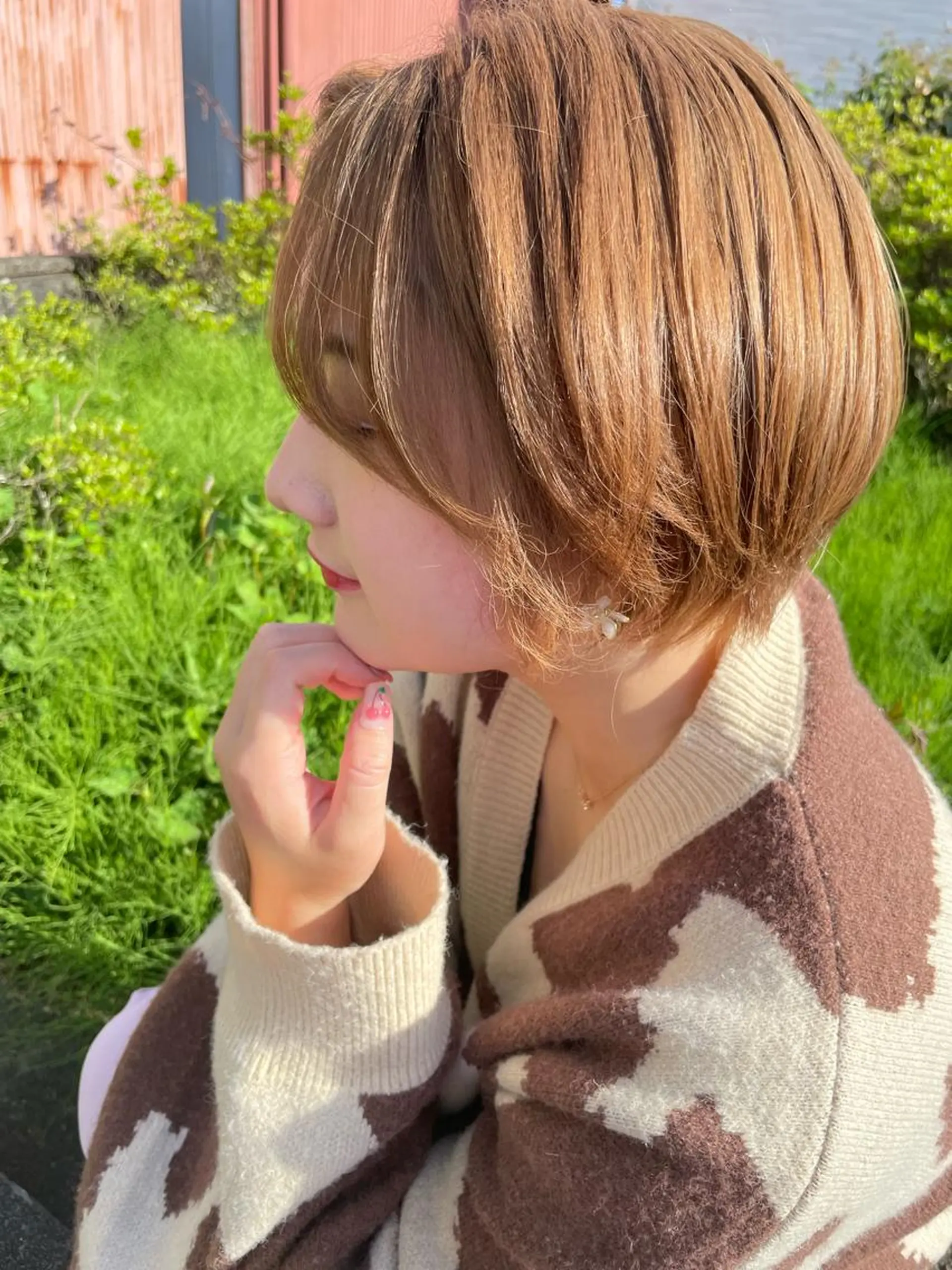 ショート ハイトーン×デザイン 🪽🫧HIKARIのヘアスタイル