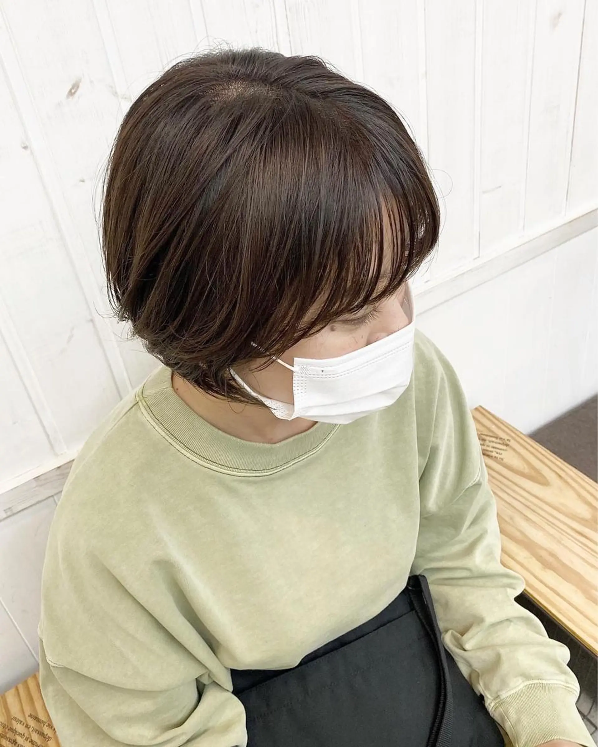 ショート B3 SHARE SALON【ビースリーシェアサロン】所属・☀️透明感color KURO☀️のヘアスタイル