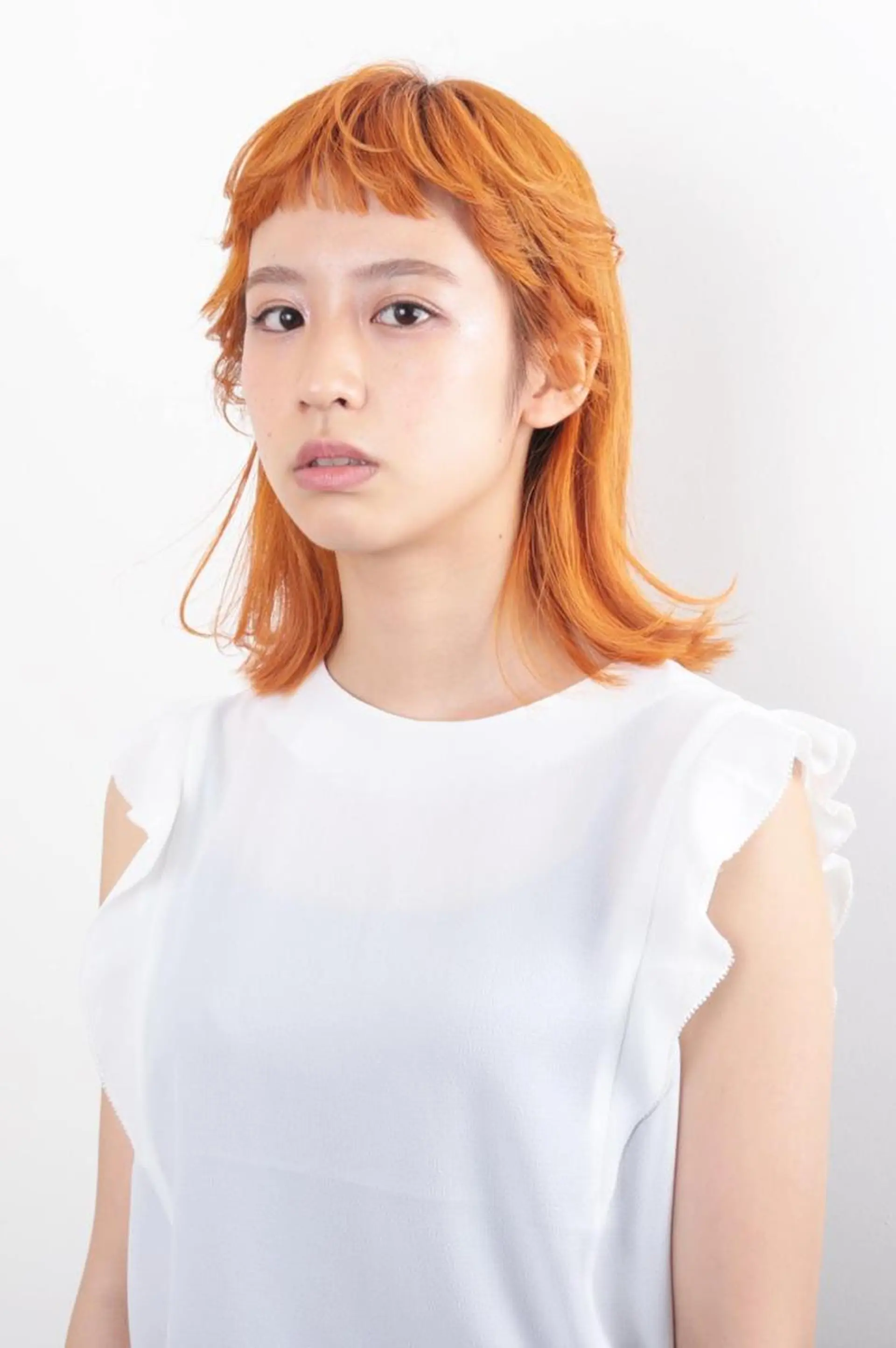 ミディアム ニシウエ ヒロキのヘアスタイル