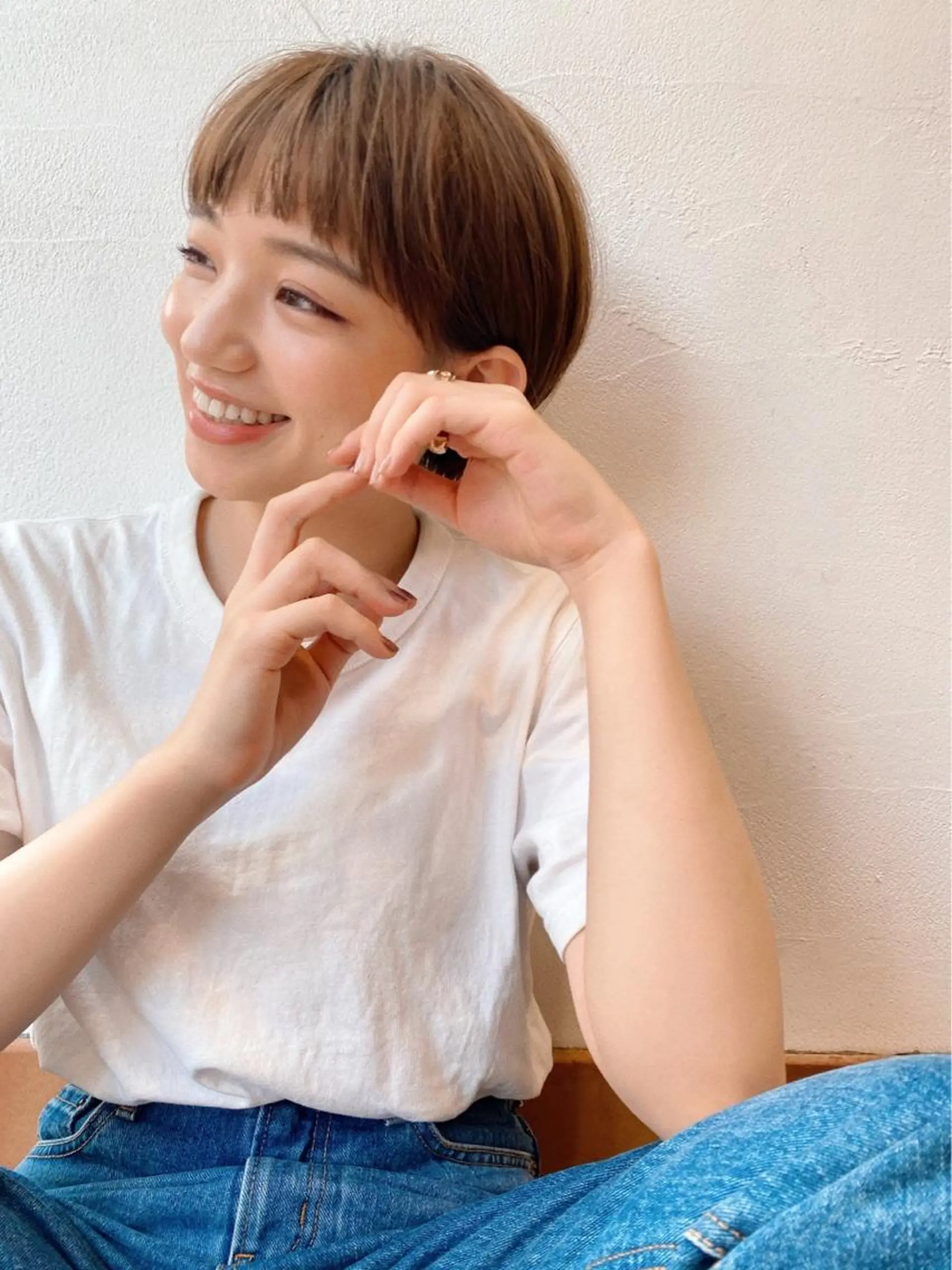 ショート カラー カット特化柏駅 徒歩3分LOUのヘアスタイル