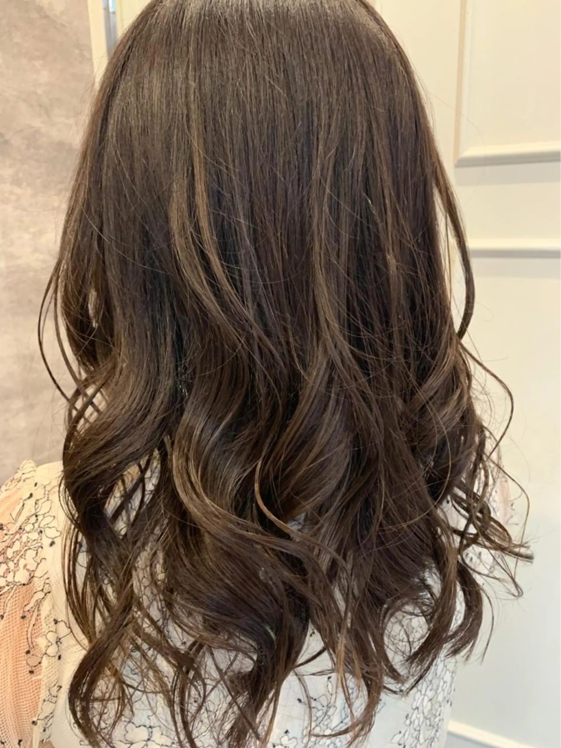 セミロング カラー ベージュカラー ブラウンカラー 🫟Blanco🫟 Color&Careのヘアスタイル