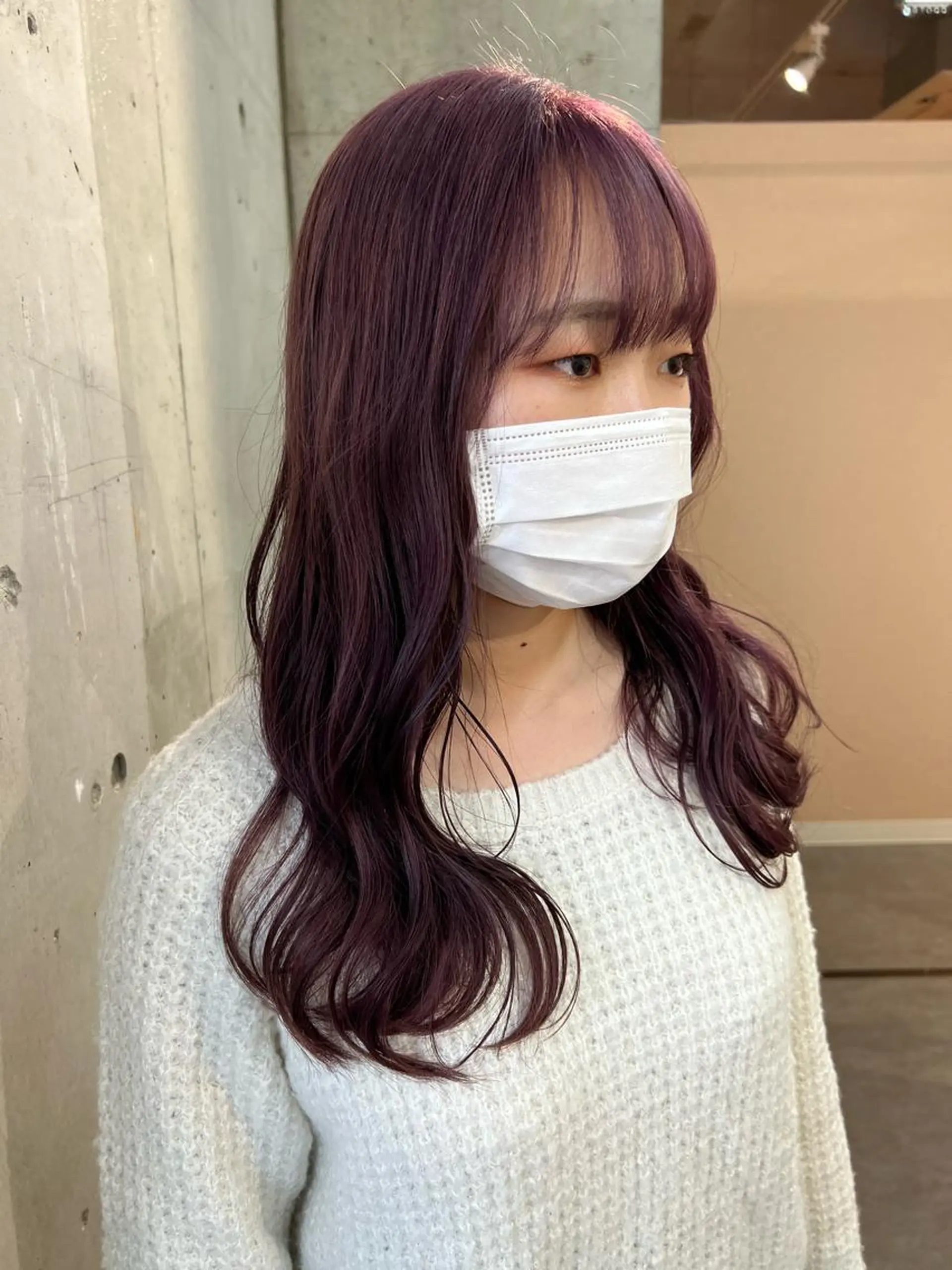 ロング カラー ラベンダーカラー ラベンダーピンク ピンクカラー ヘアカラー Ayaka🩰🎀 ガーリー/暖色♡のヘアスタイル