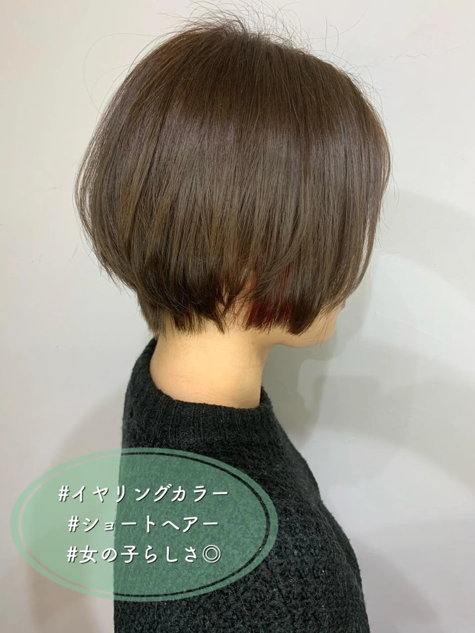 ショート カラー ブリーチ イヤリングカラー ピンクカラー shanti   平岸店所属・柾本 寛貴のヘアスタイル