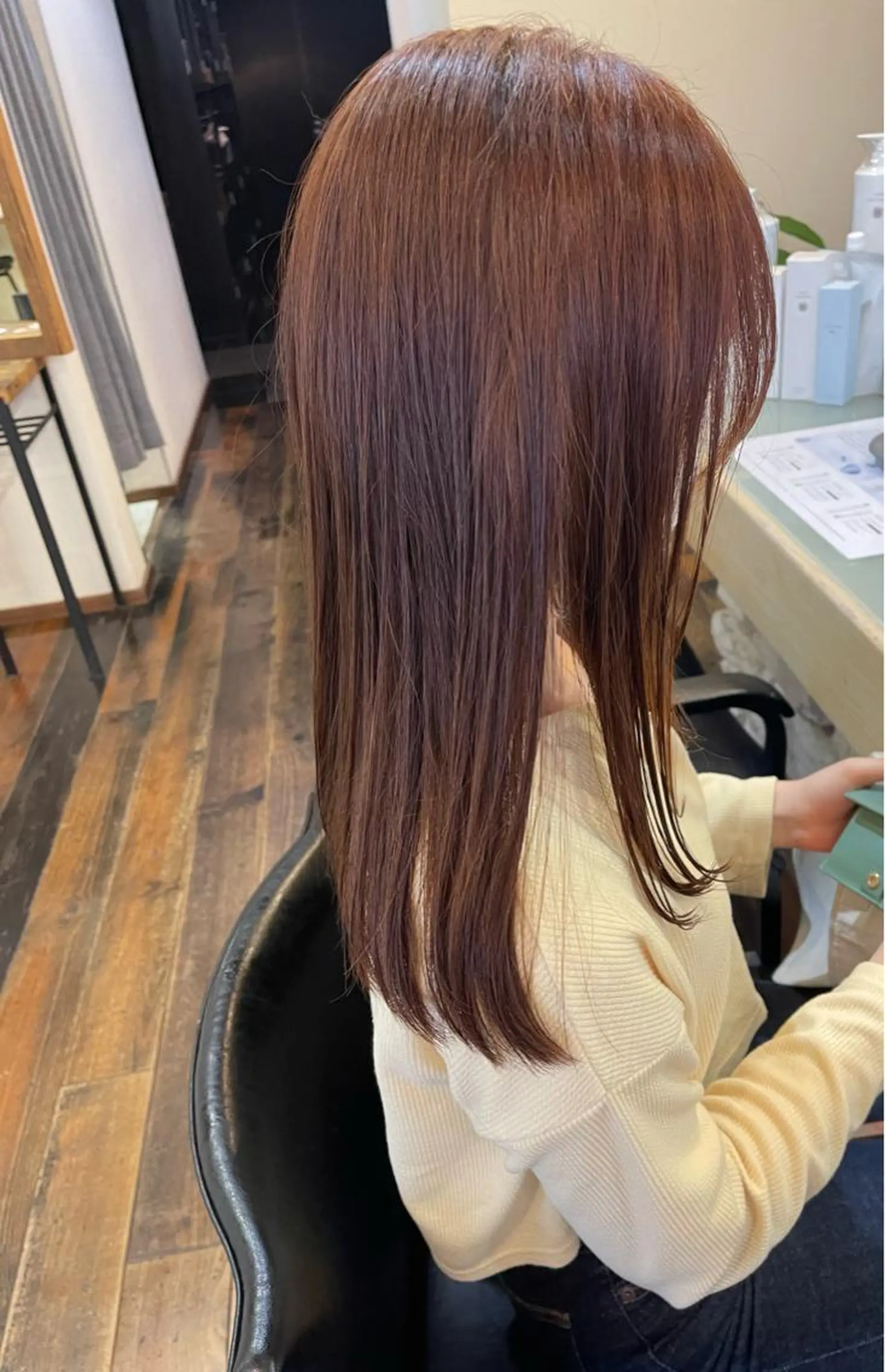 ロング カット 縮毛矯正 トリートメント CEEK /NO.4所属・梶原 真帆のヘアスタイル