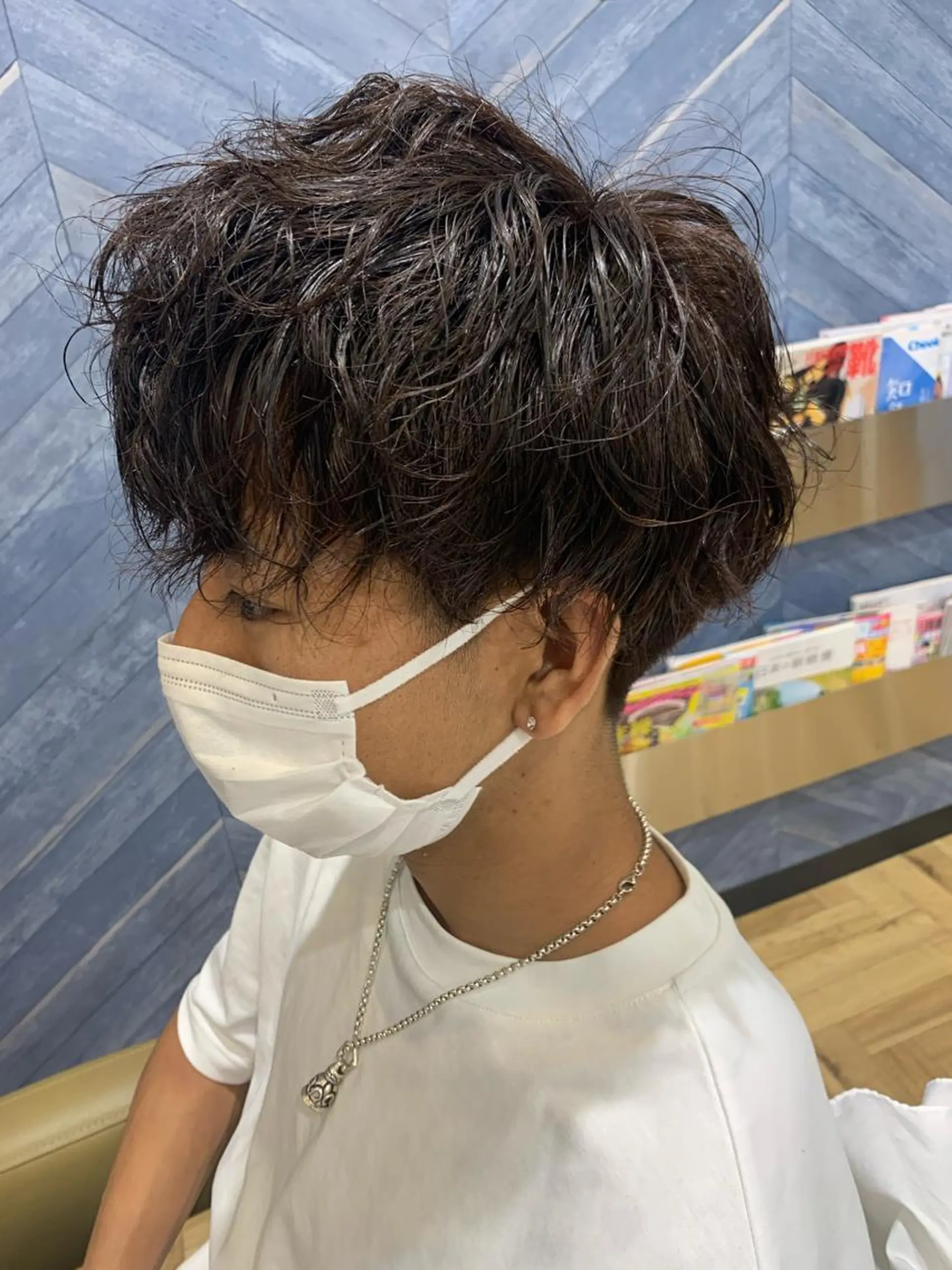 パーマ メンズ カット パーマ RAY+beauty 安藤優樹のヘアスタイル