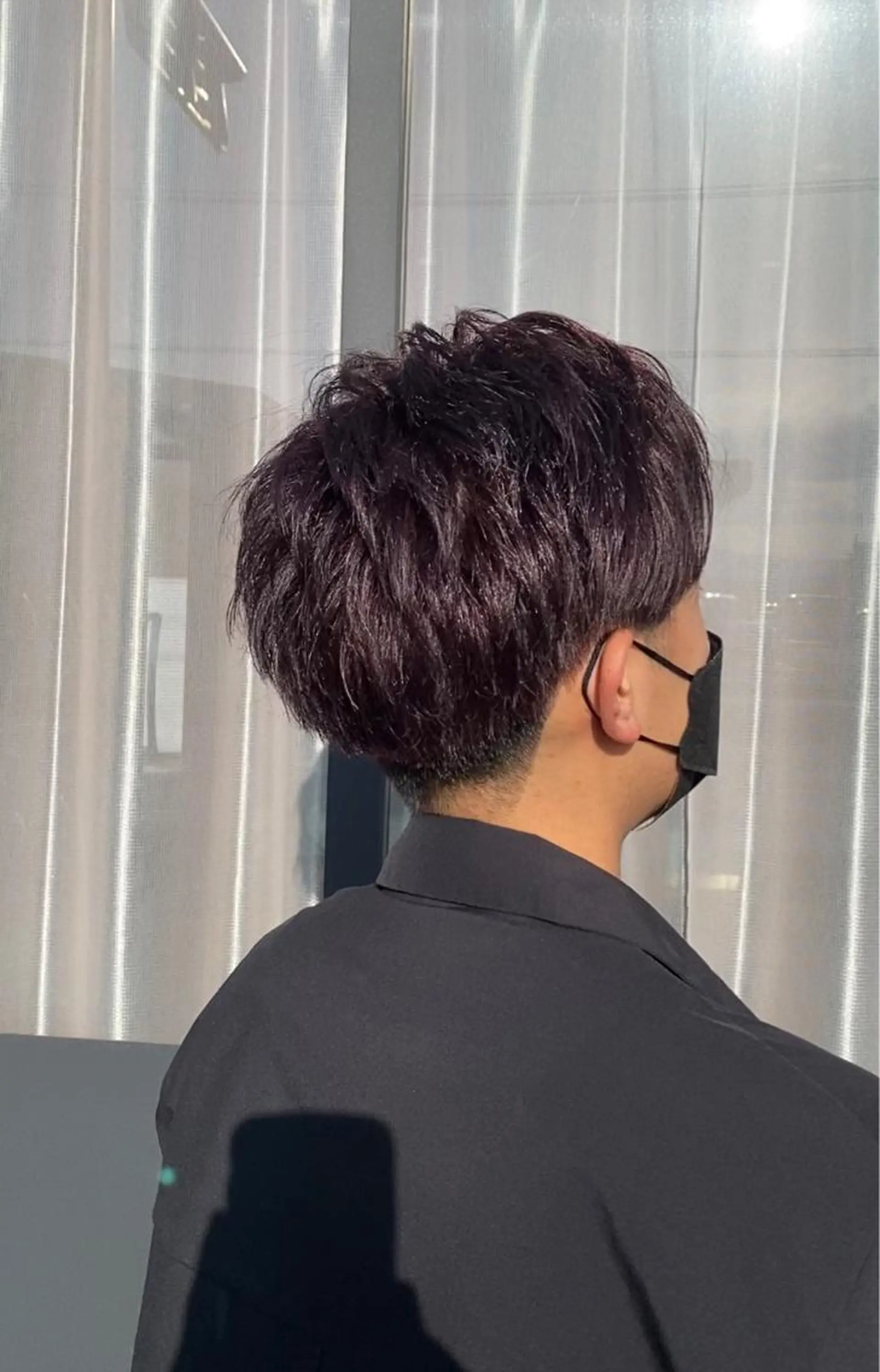 ショート カラー メンズ 磯田 冬弥のヘアスタイル