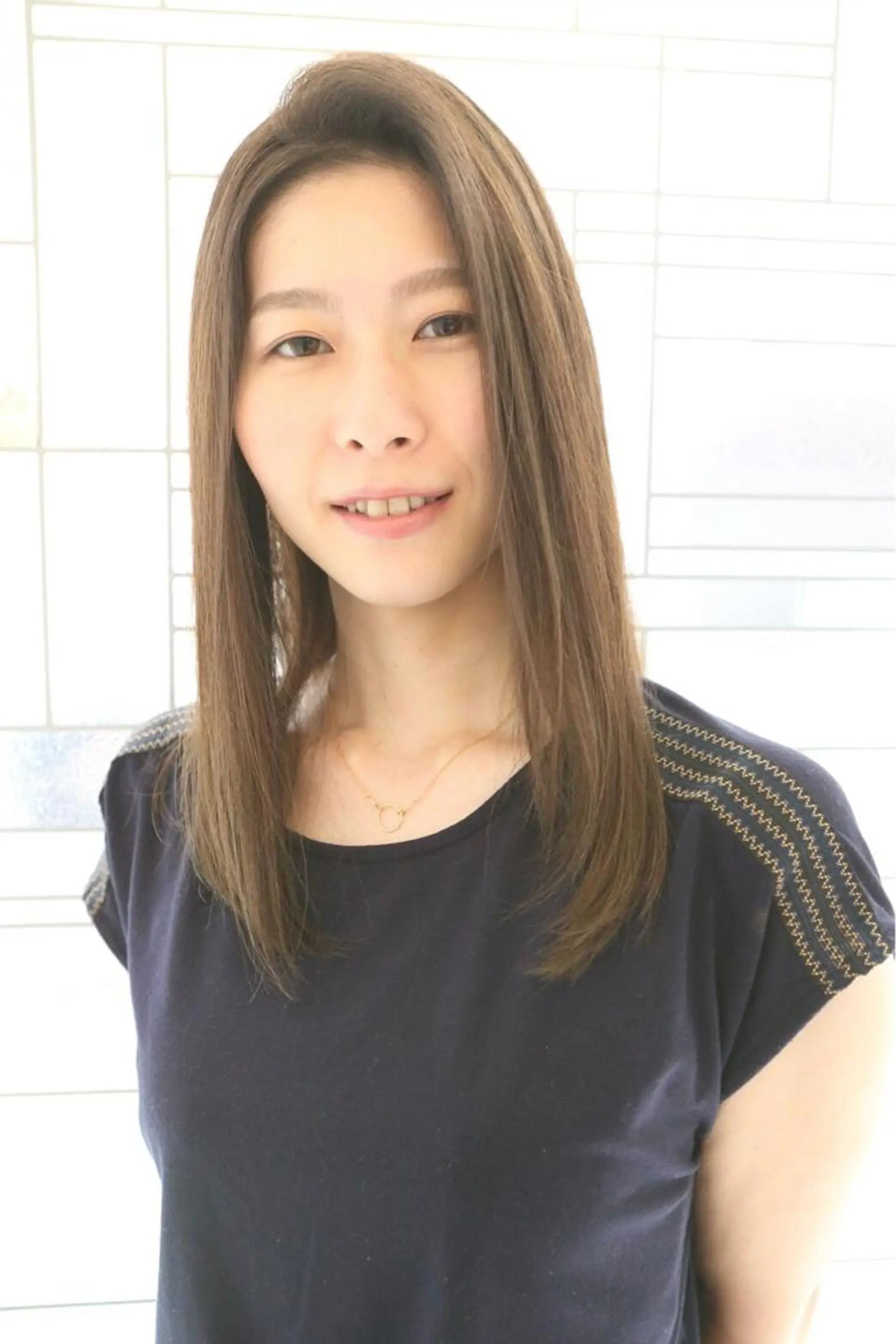 ロング カット トリートメント 髪質改善サロン 福田昌子のヘアスタイル