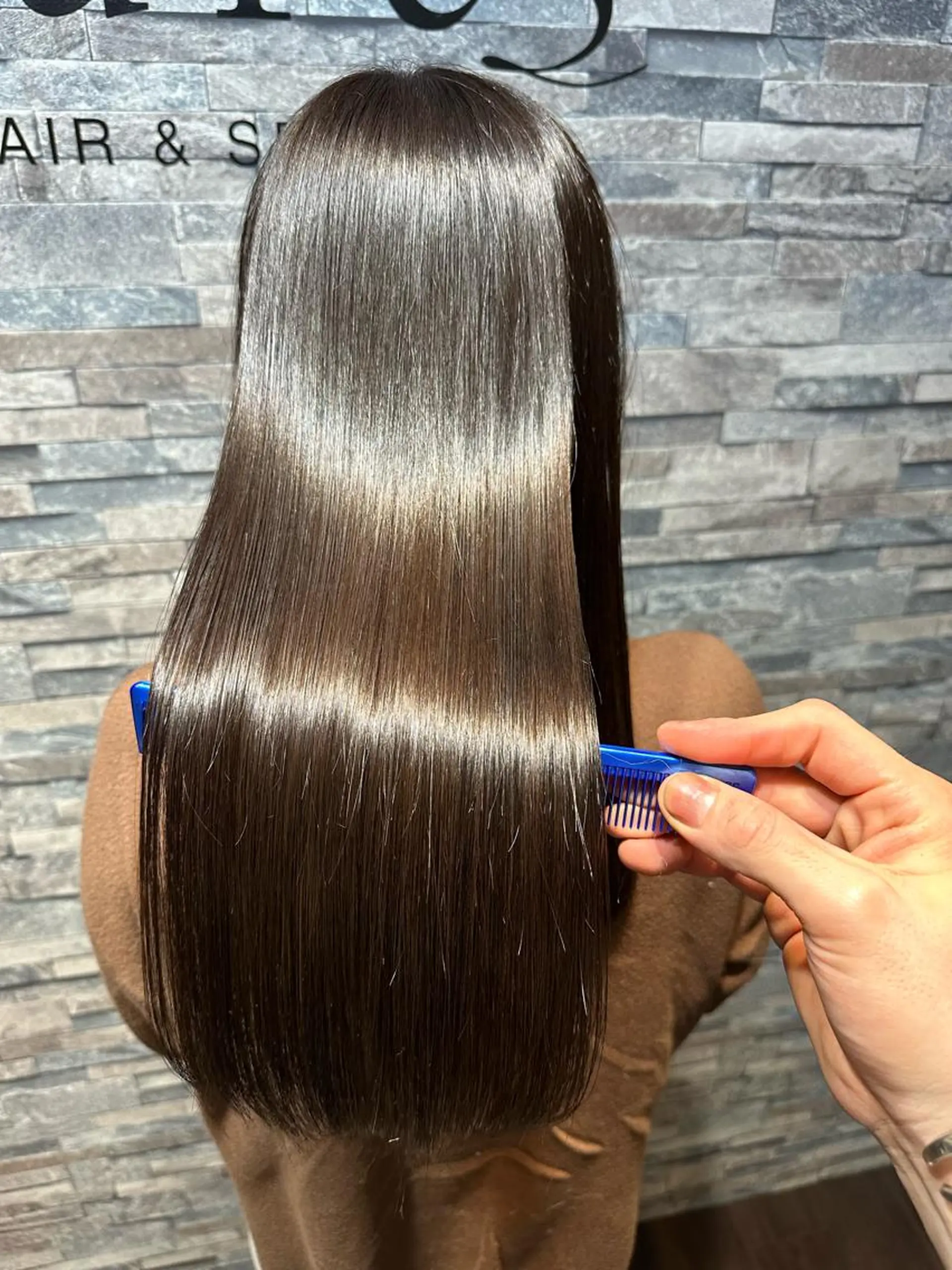ロング カラー カット ヘアカラー トリートメント ヘッドスパ youres hair 東口店所属・🌸ULTOWA🌸 髪質改善/縮毛/店長のヘアスタイル