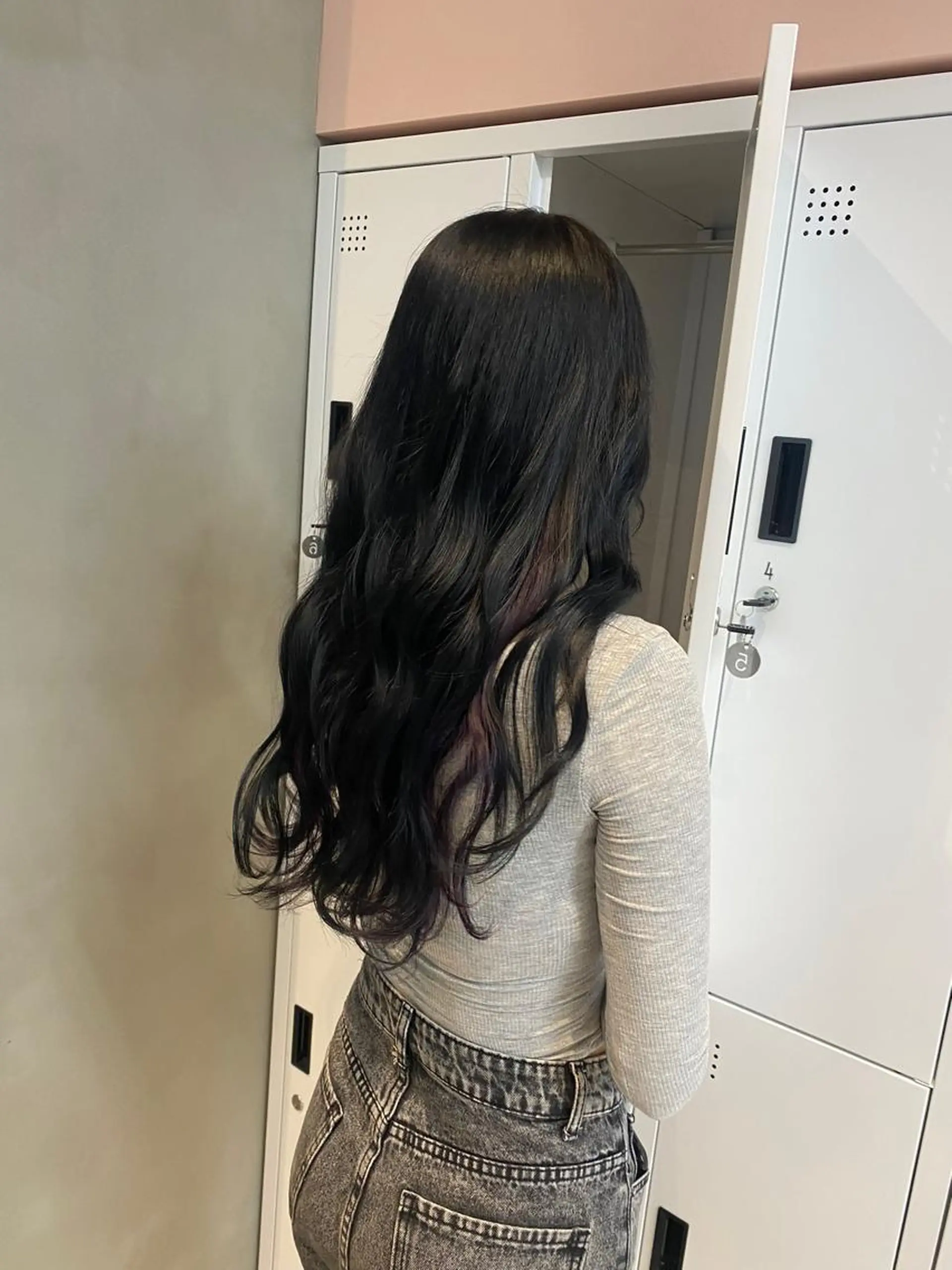 ロング カラー 韓国girly hikariのヘアスタイル