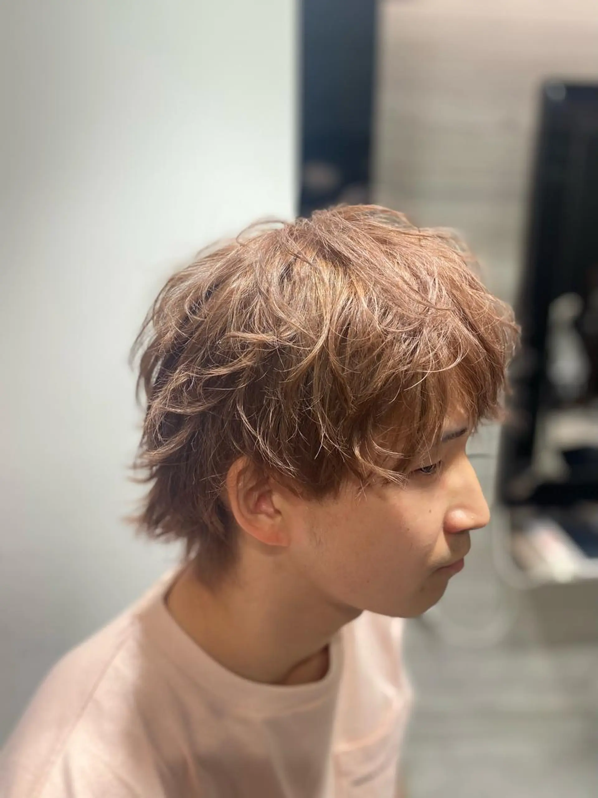 ショート メンズ メンズブリーチ メンズ専門美容師HANGOUT所属・菅原男 🐯メンズ超特化🐯のヘアスタイル
