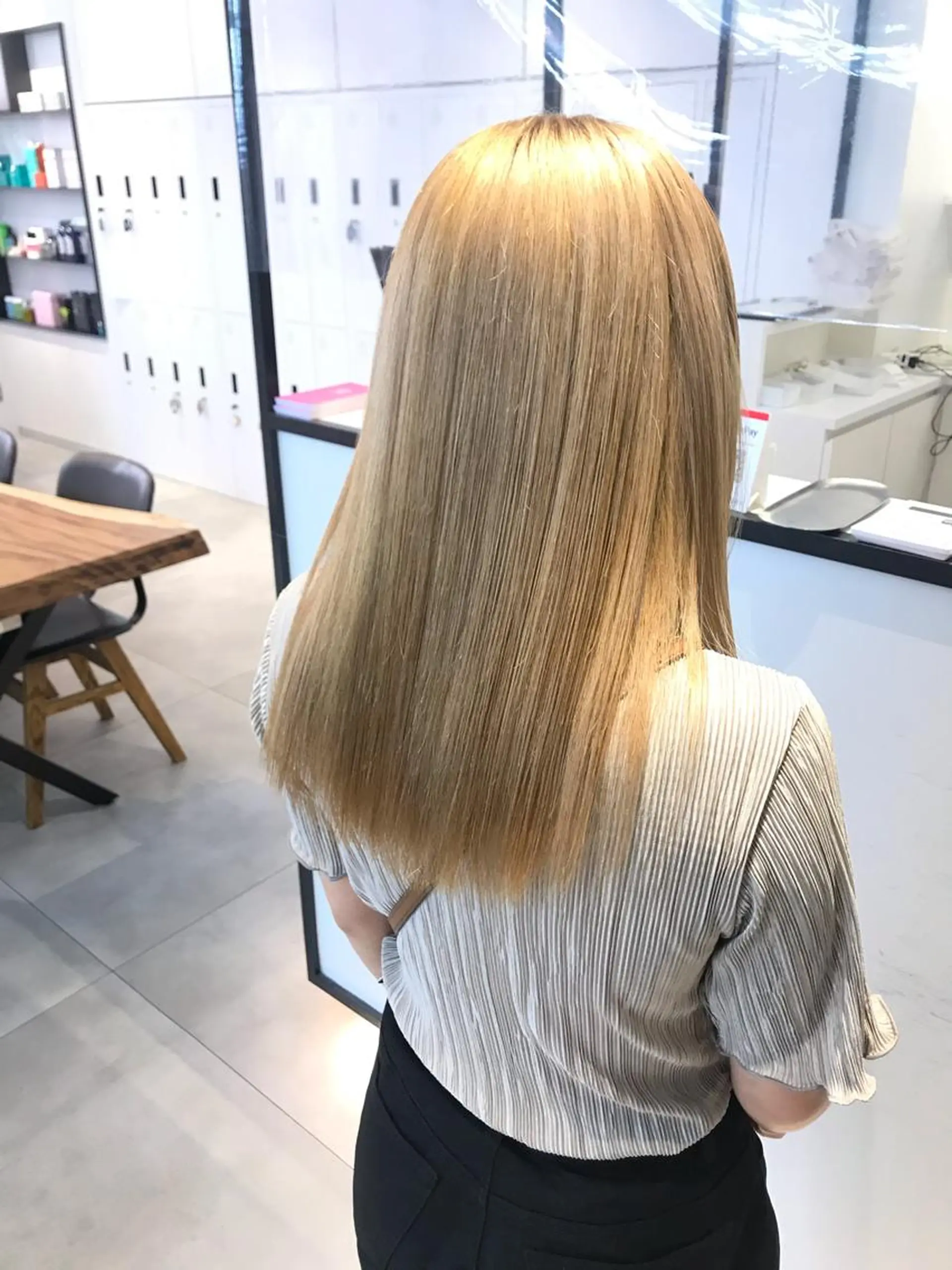 ロング カラー ヘアカラー 🇰🇷カルマパーマ kaito🇰🇷のヘアスタイル