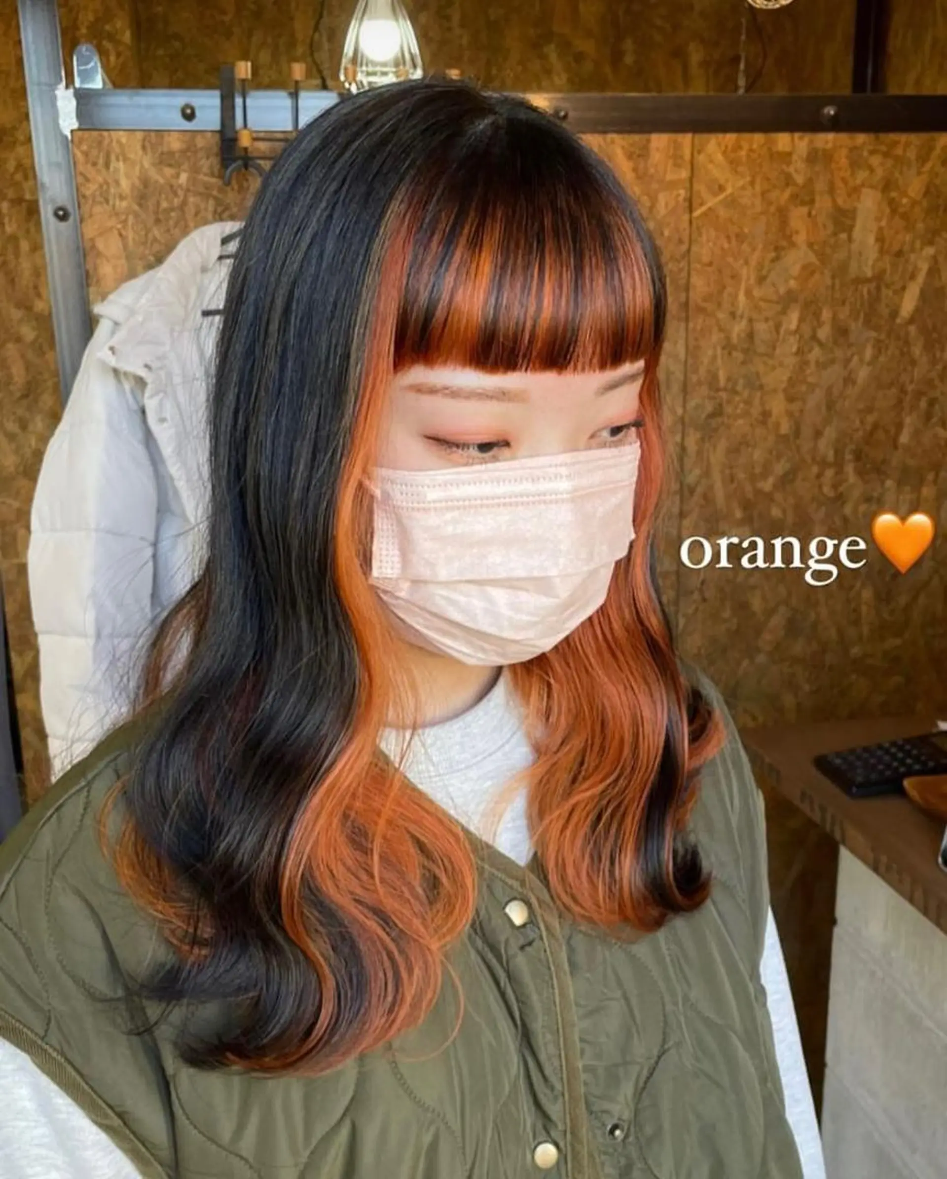 セミロング カラー ブリーチ ダブルカラー グラデーションカラー ハイライトカラー インナーカラー 💈Blanco💈 カラー&ケア🌈のヘアスタイル