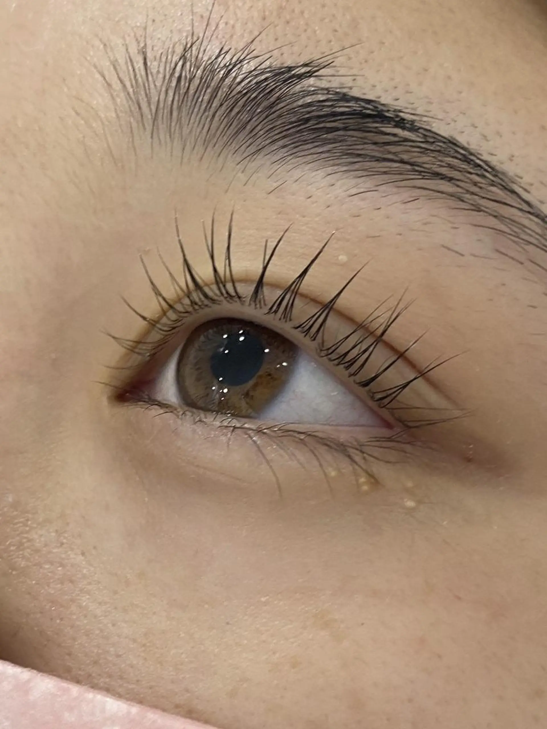 マツエク・マツパ パリジェンヌラッシュリフト 一重×まつ毛パーマ マツパ eyeHbe MAIのマツエク・マツパデザイン