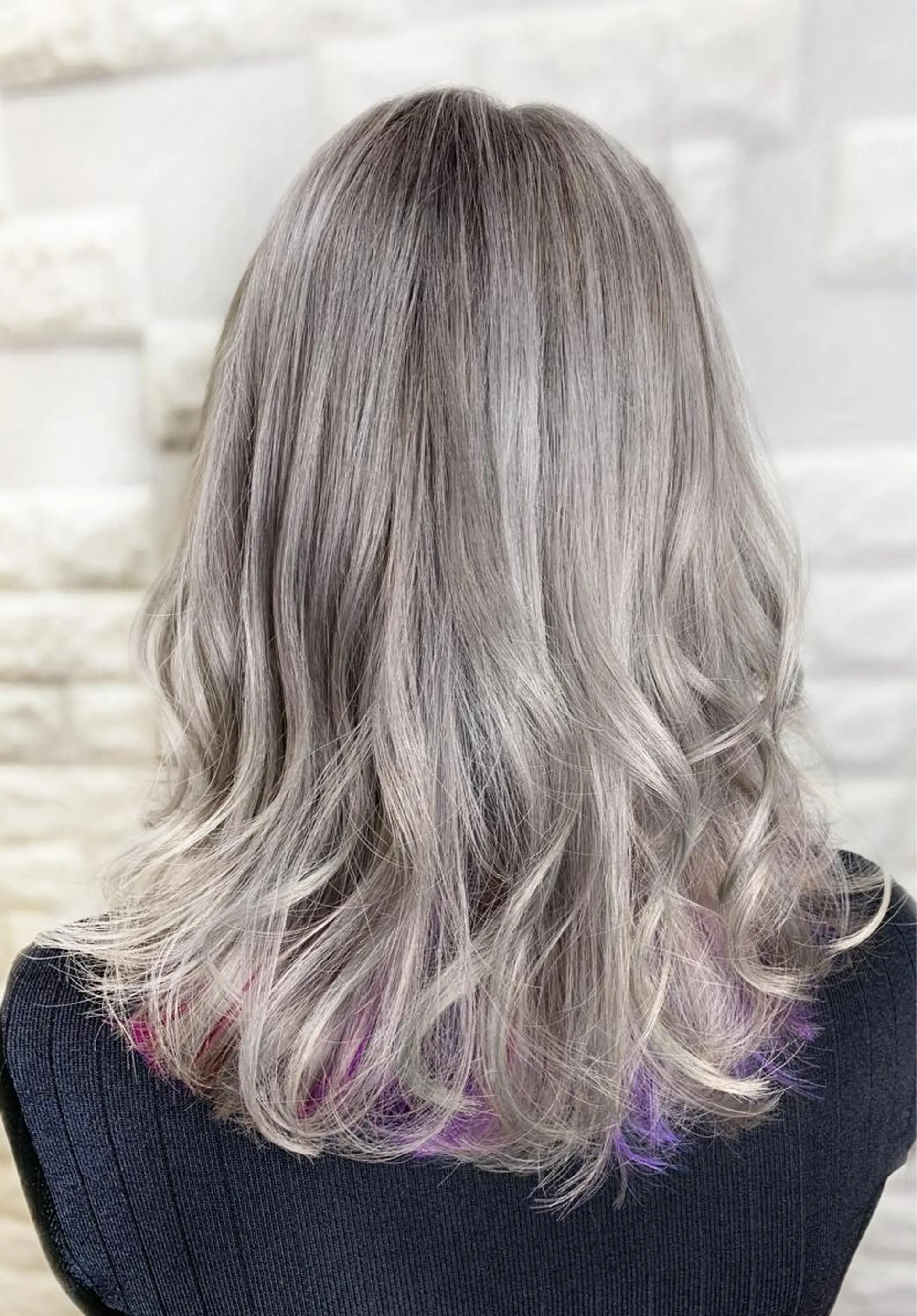 セミロング カラー ヘアアレンジ ヘアカラー トリートメント Shelltie Fiel (シェルティフィエル)所属・次世代シールエクステ 錦糸町 小泉 朋之のヘアスタイル