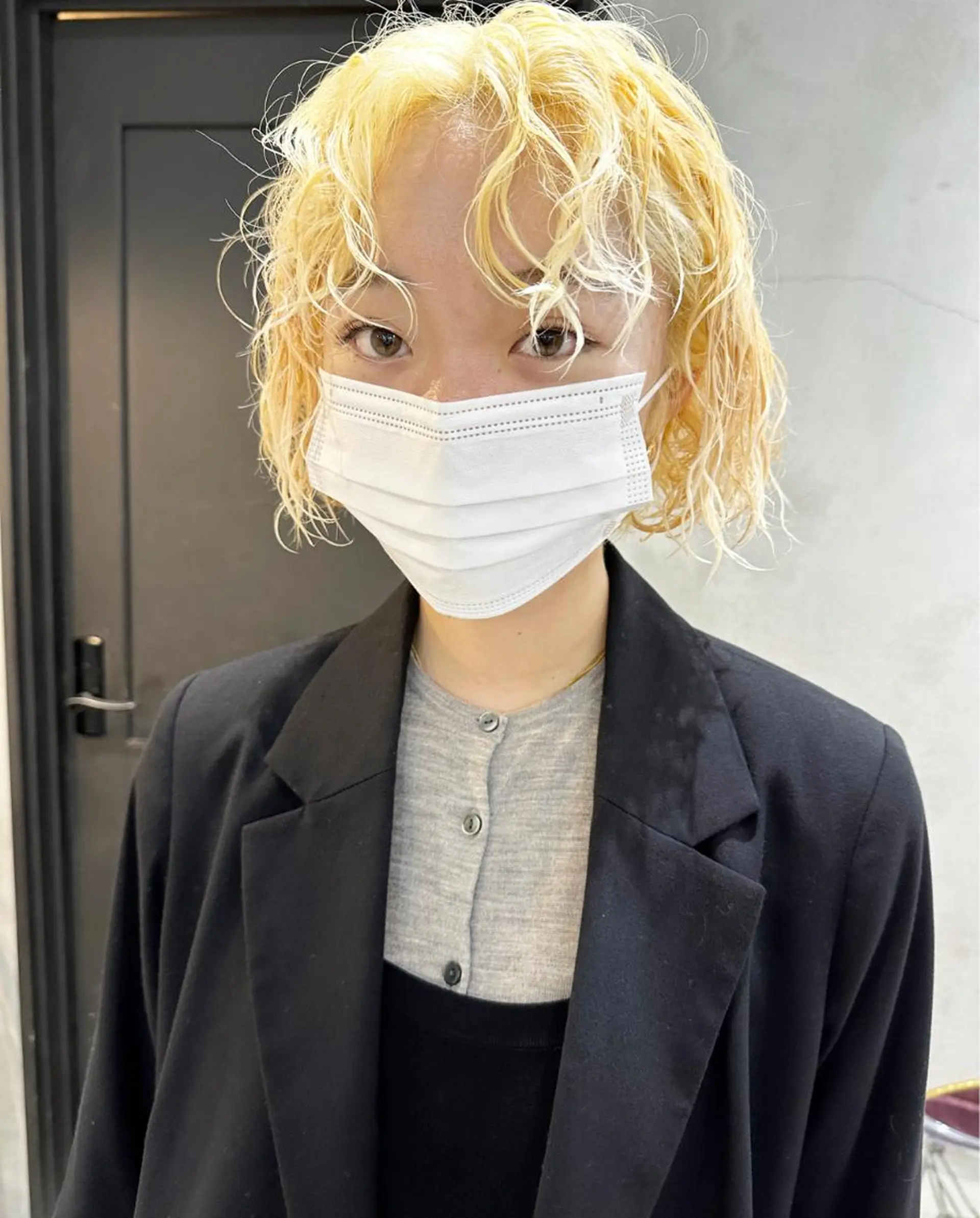 ショート カラー パーマ カット パーマ トリートメント THE MAISONのヘアスタイル