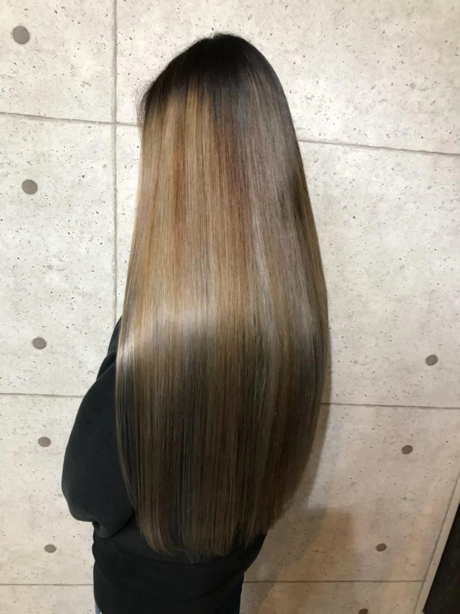 ロング ヘアカラー トリートメント hair teria ryu 大塚のヘアスタイル