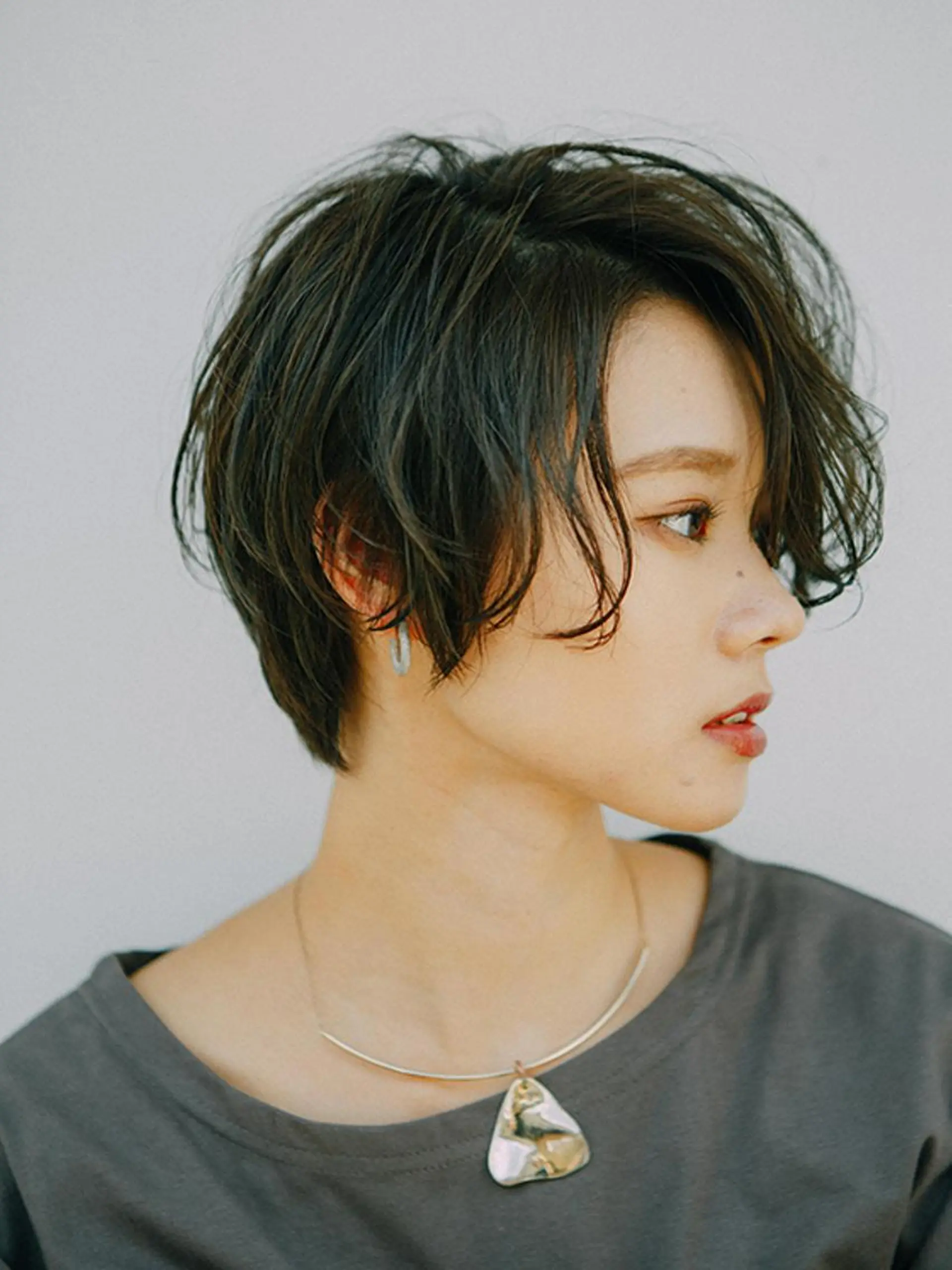 ショート カラー パーマ ショートボブ ボブ ショートヘア 相武台ショート特化 💐川崎希💐のヘアスタイル