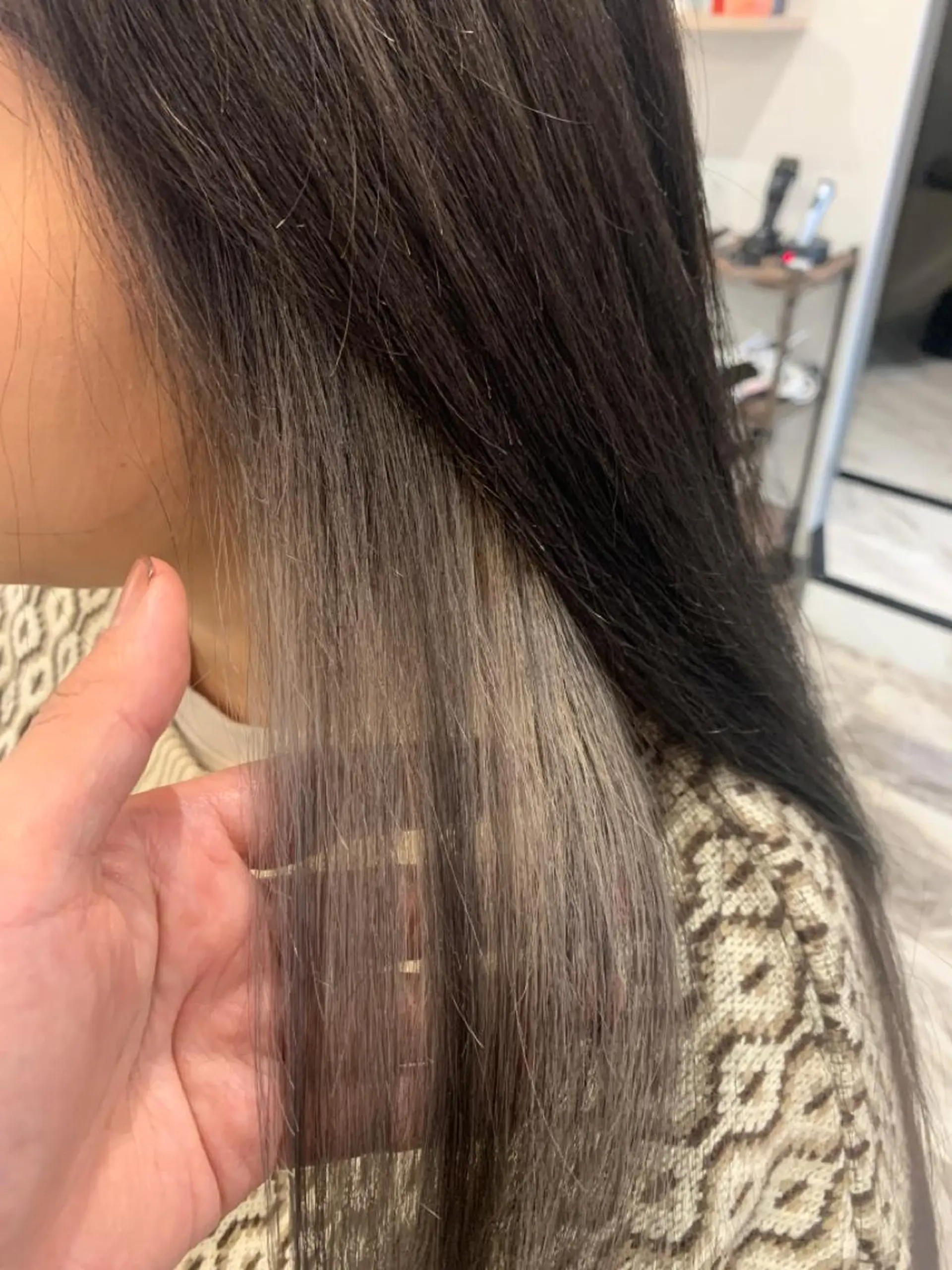 ロング ヘアカラー トリートメント 永田 よしはるのヘアスタイル