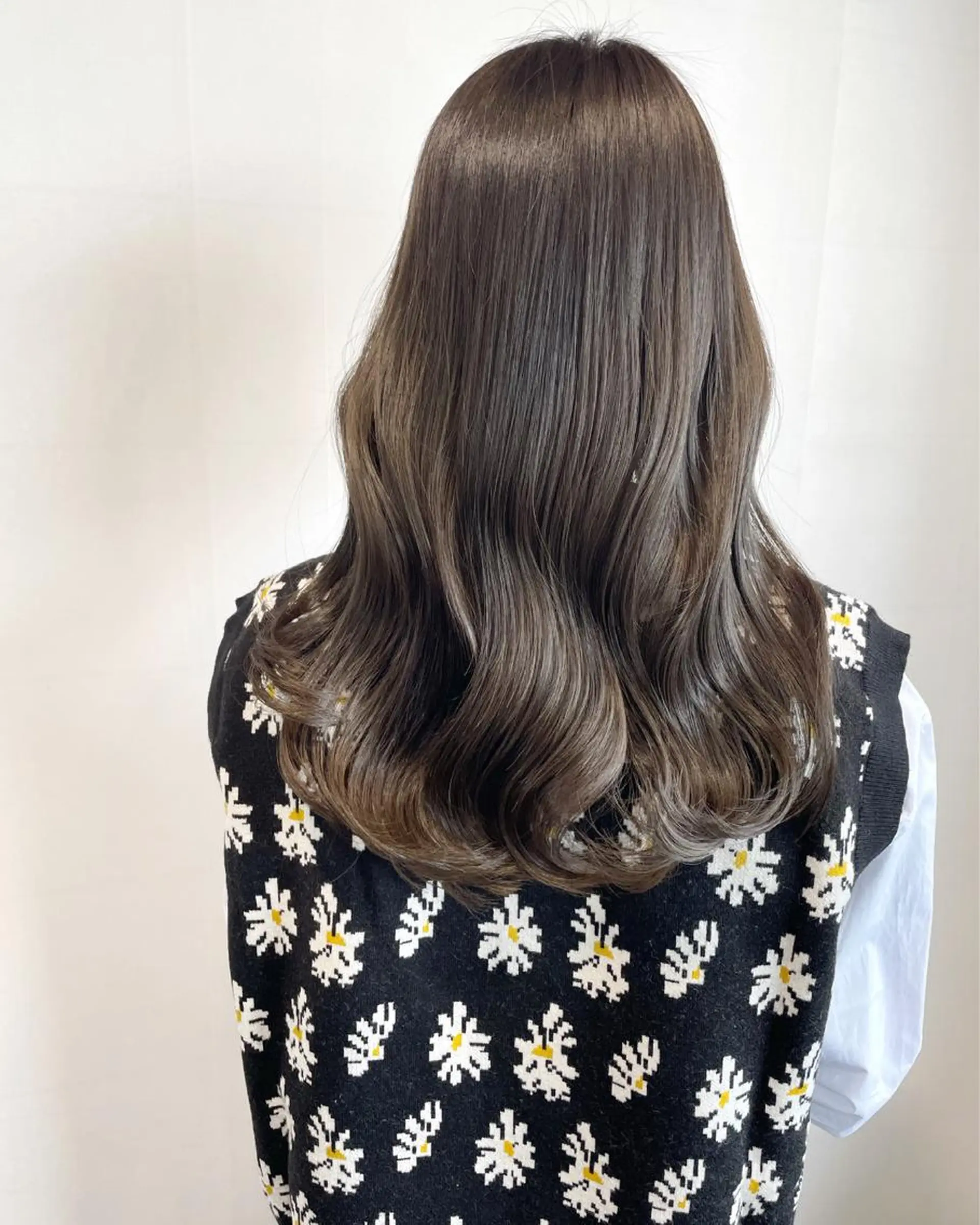 セミロング カラー ヘアアレンジ ヘアカラー 徳永 実沙のヘアスタイル
