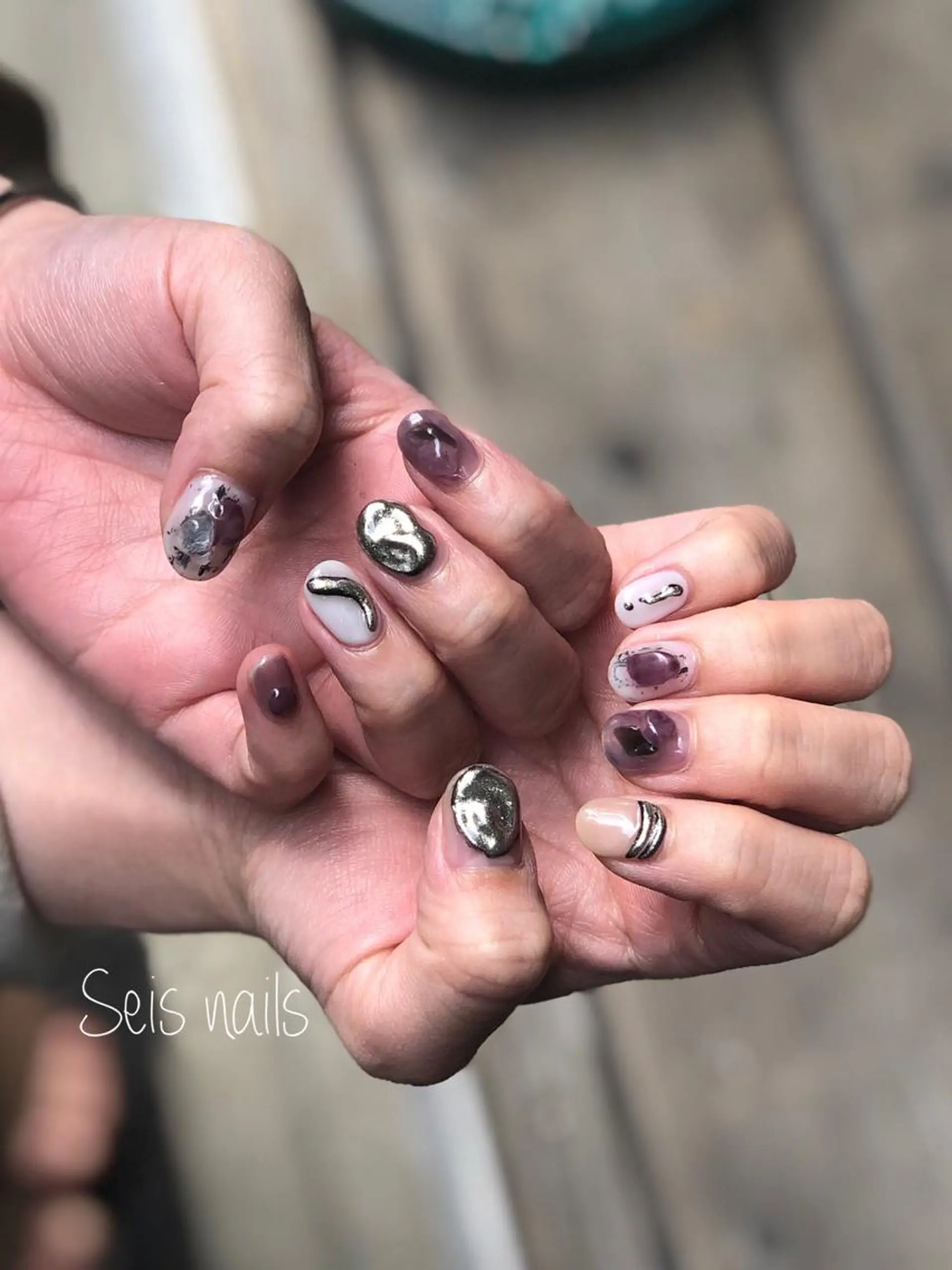 ネイル ハンドネイル Seis Shihoのネイルデザイン